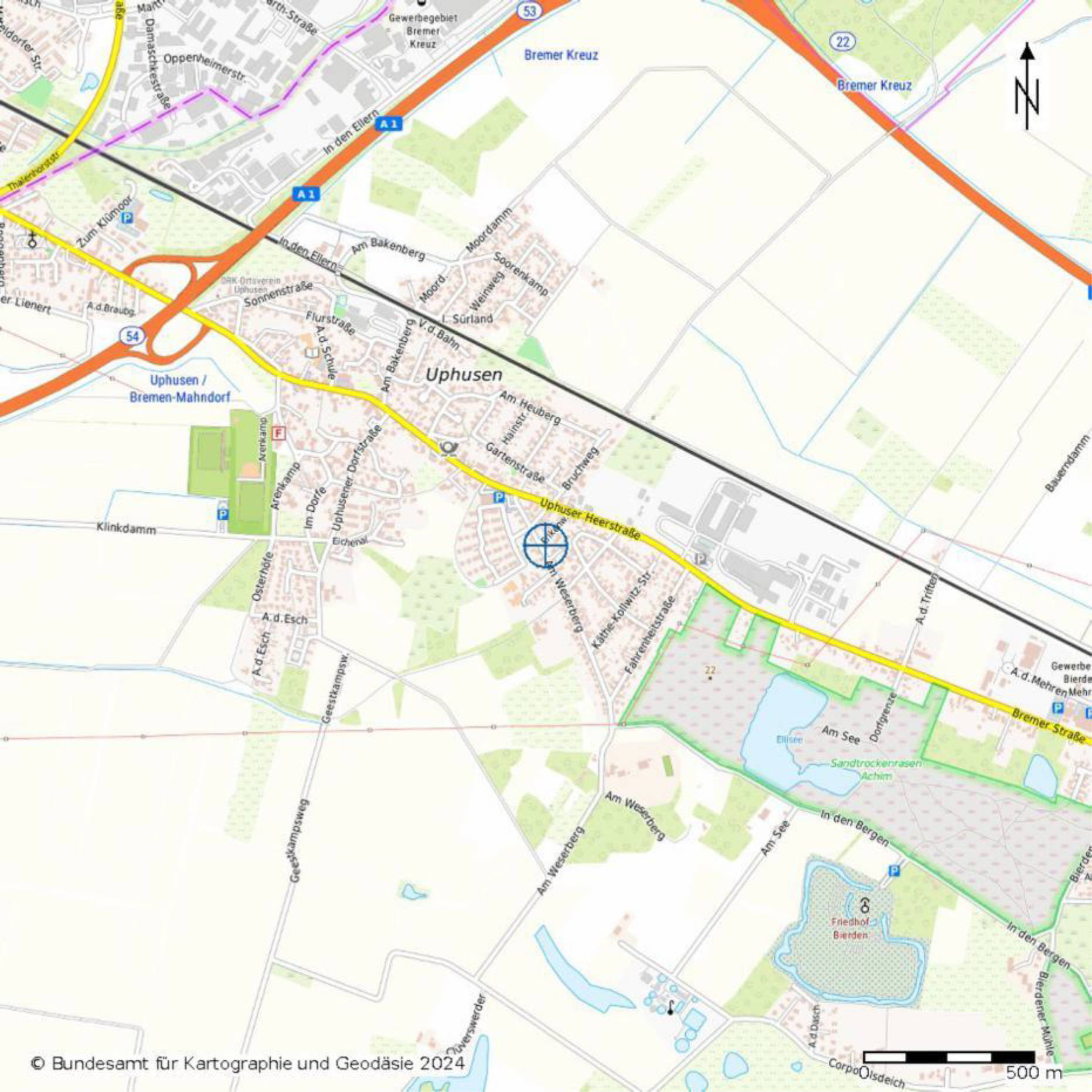 niedersachsen 0012K0012-2023 Am Weserberg 6, 28832 Achim, Uphusen