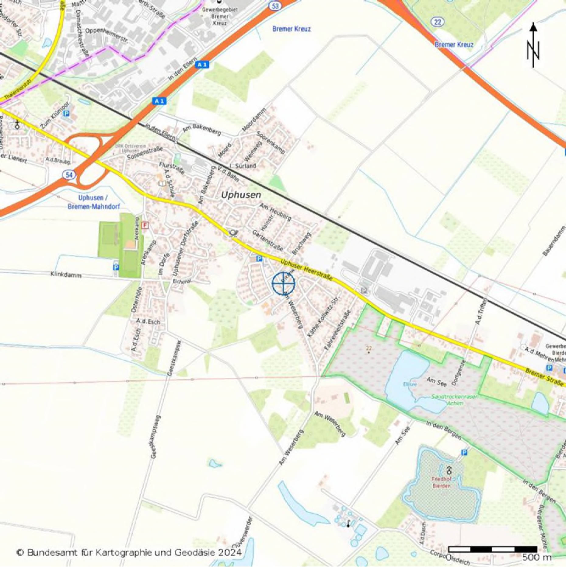 niedersachsen 0012K0012-2023 Am Weserberg 6, 28832 Achim, Uphusen