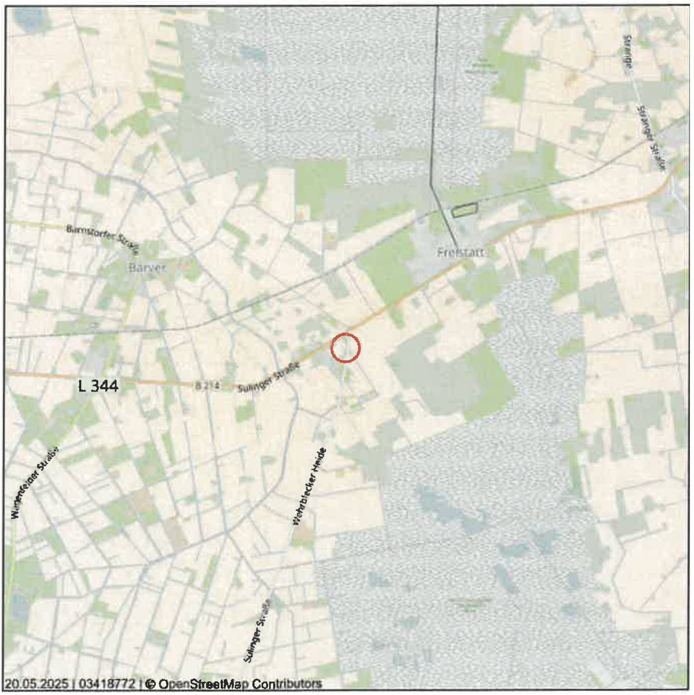 niedersachsen 0014 K 0003/2025 Neustädter Str. 102, 49453 Barver 11