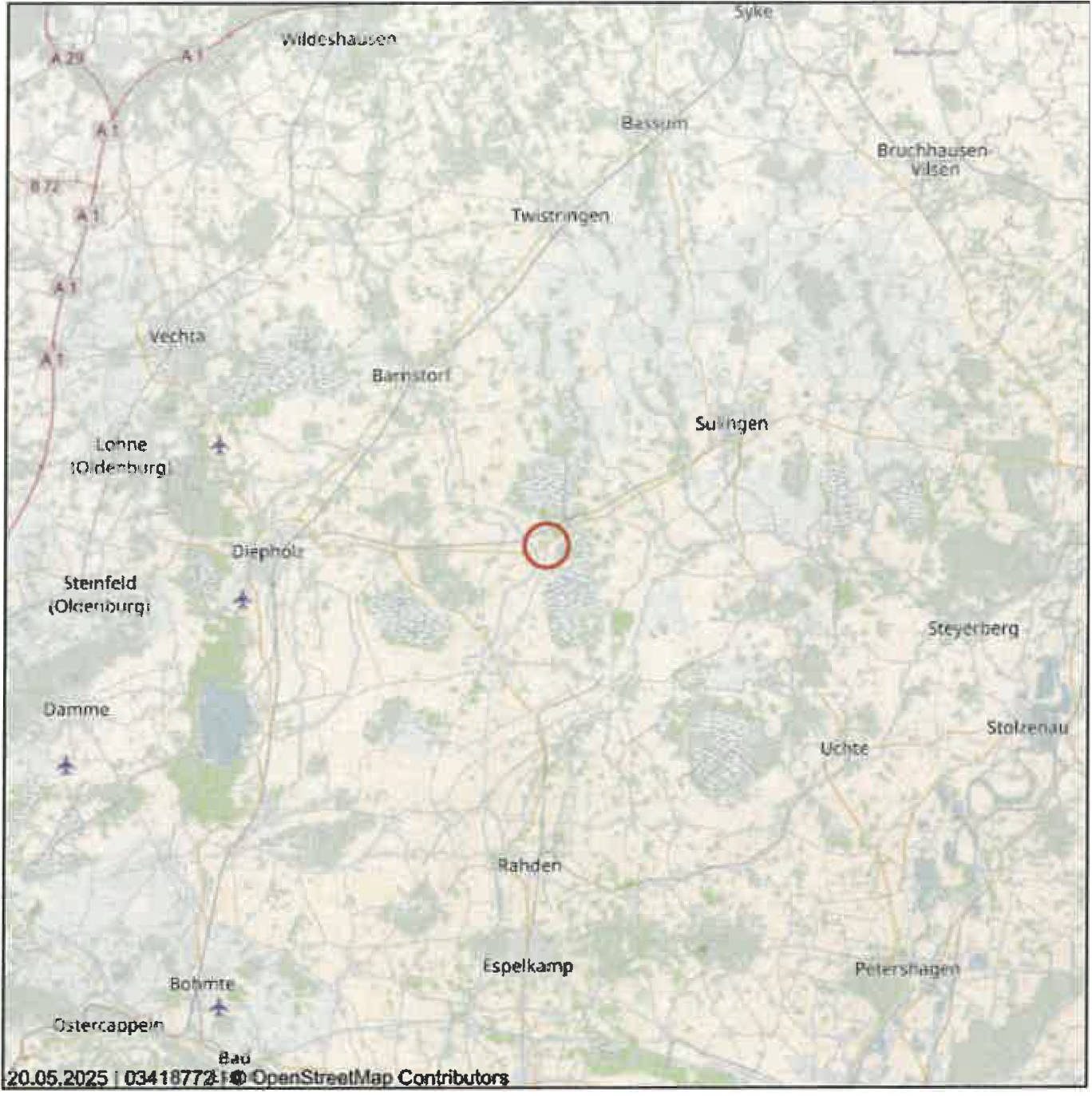 niedersachsen 0014 K 0003/2025 Neustädter Str. 102, 49453 Barver 12