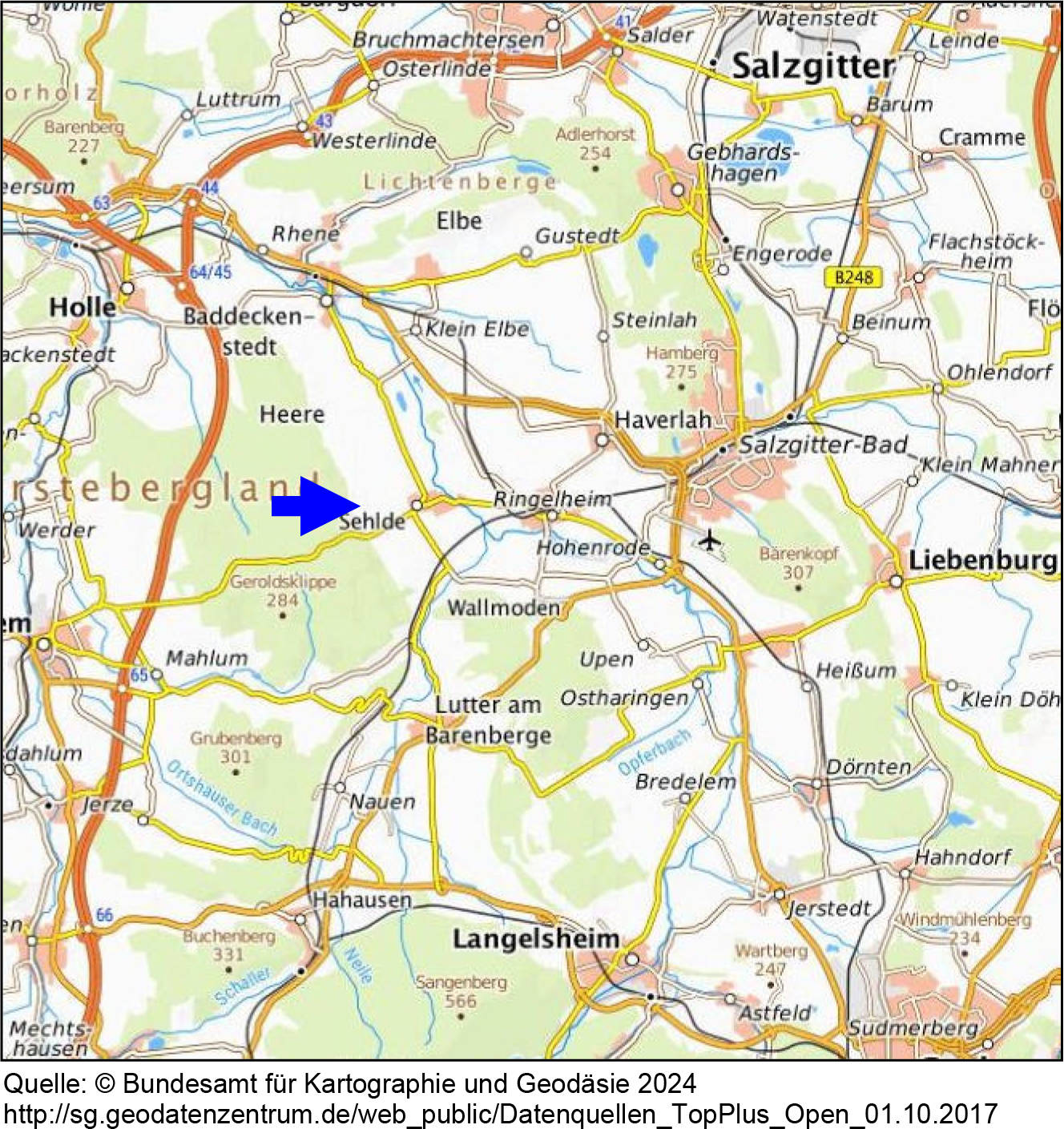 niedersachsen 0014K0009-2024 Hundemarkt bzw. Auf der Laake, 38279 Sehlde