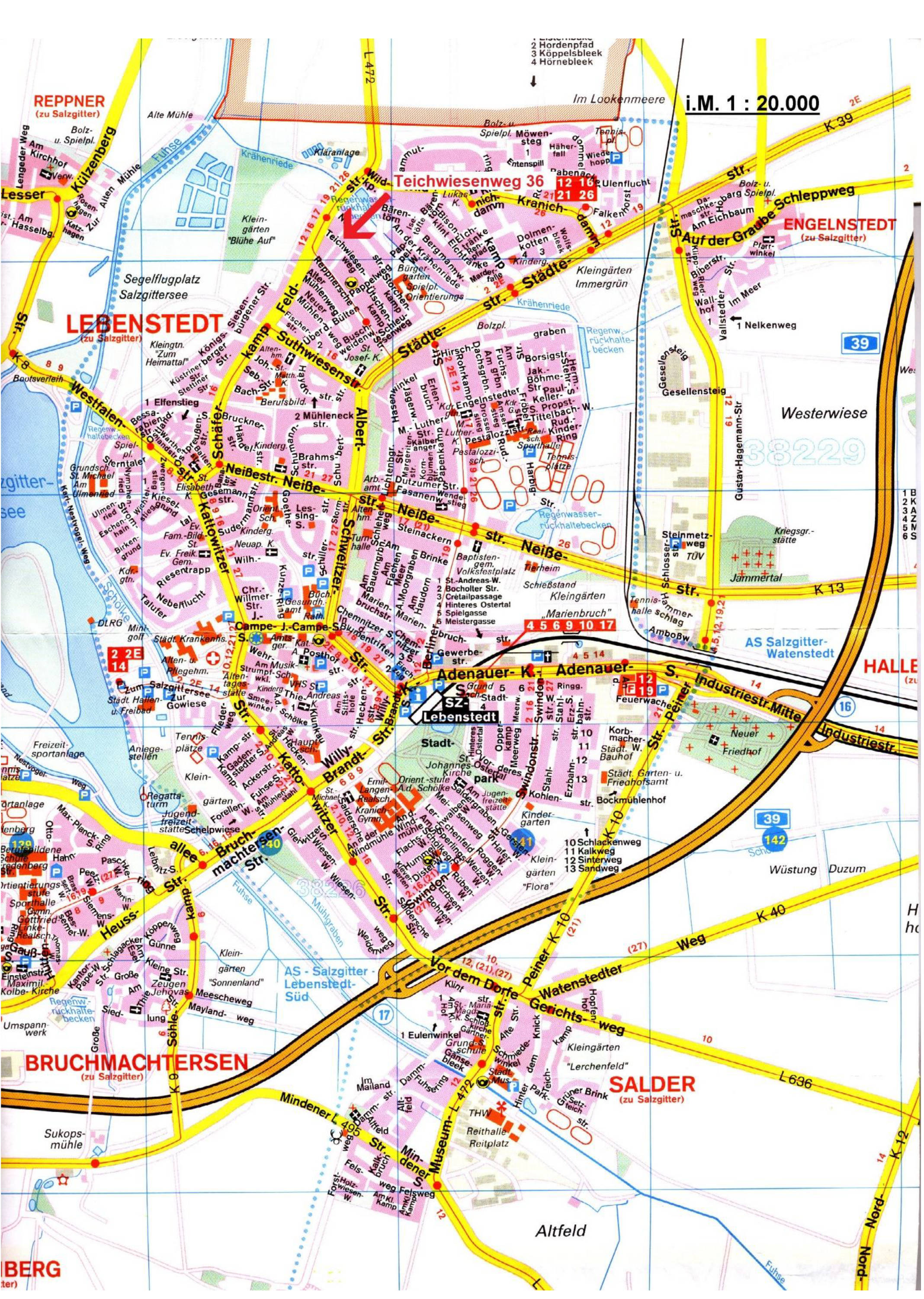 Eigentumswohnung (3 bis 4 Zimmer) in Teichwiesenweg  36, 38226 Salzgitter , Lebenstedt - Bild 2