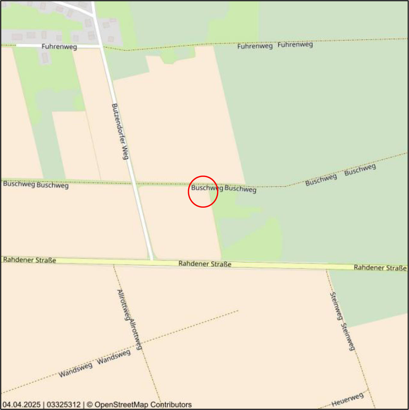 unbebautes Grundstück in Im neuen Lande, 49448 Brockum - Bild 3