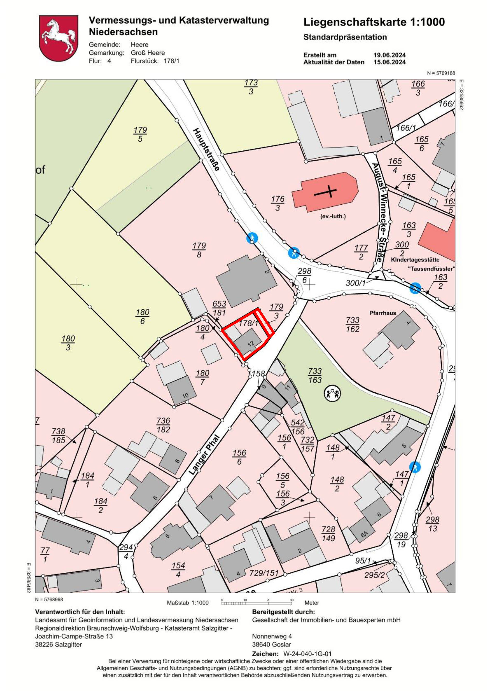 niedersachsen 0014 K 0010/2024 Langer Phal 12, 38277 Groß Heere 12