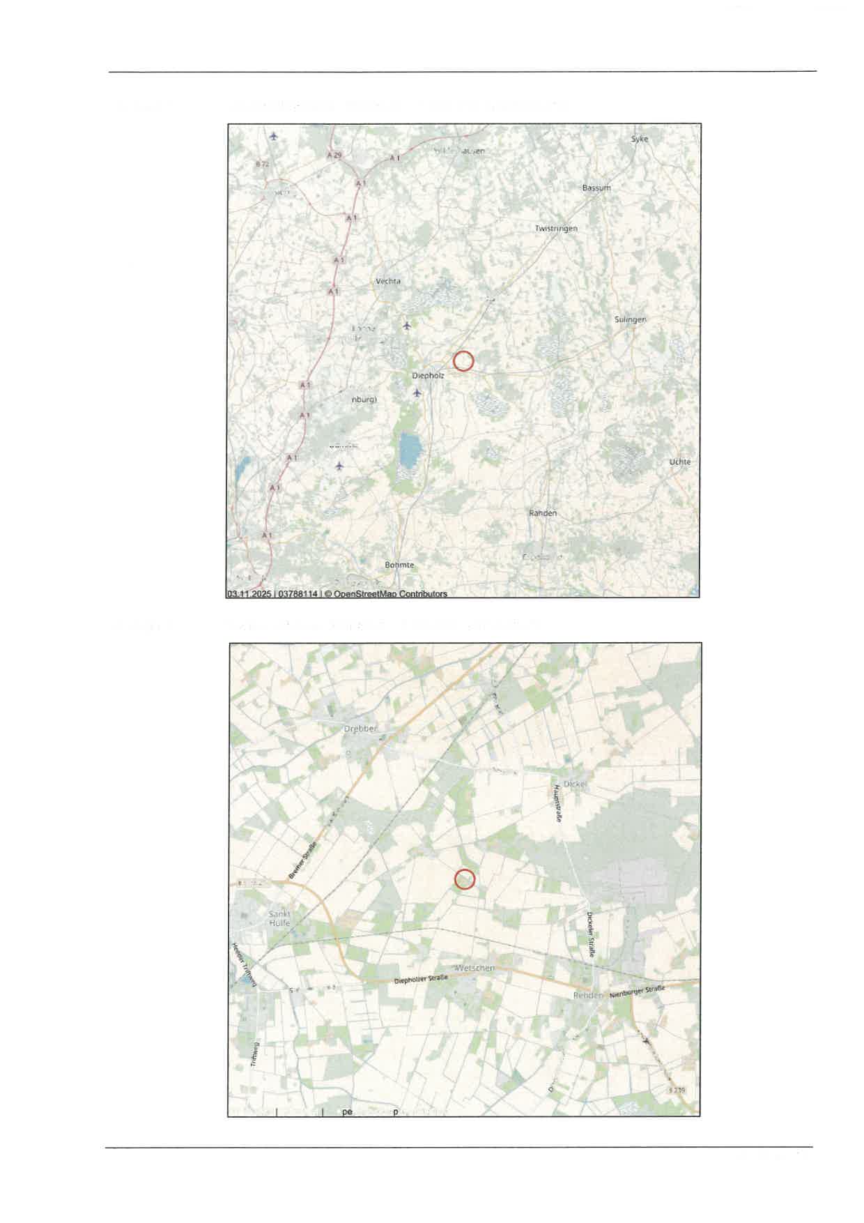 niedersachsen 0014 K 0010/2025 Spreckeler Dorfstraße 15, Südl. des Kirchweges, 49453 Wetschen 11