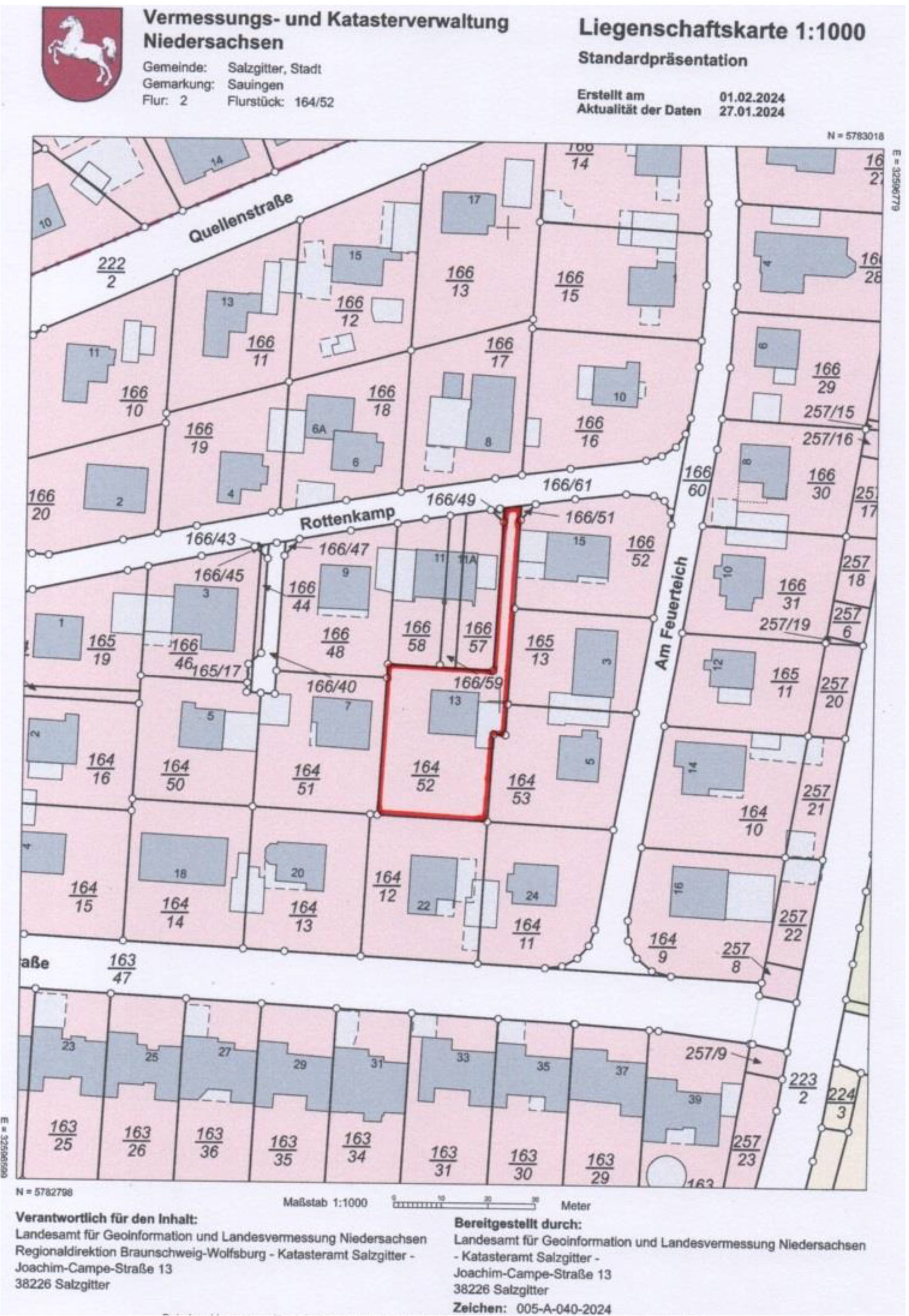 niedersachsen 0014K0031-2024 Rottenkamp 13, 38239 Salzgitter, Sauingen