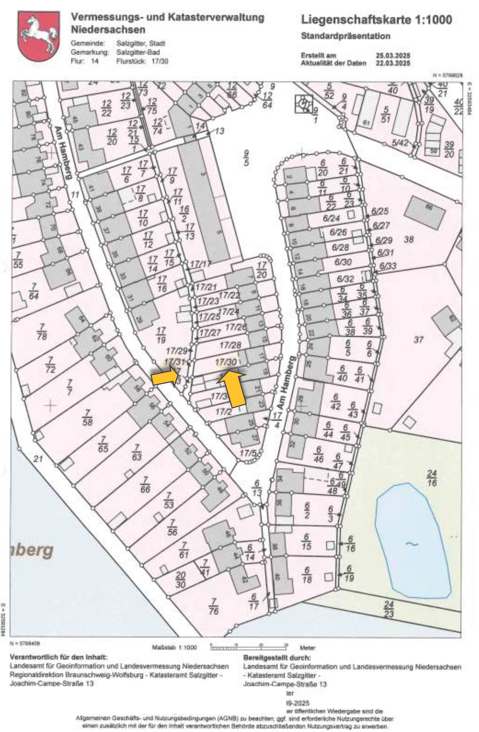 niedersachsen 0014 K 0034/2024 Am Hamberg 17, 38259 Salzgitter, Bad 11