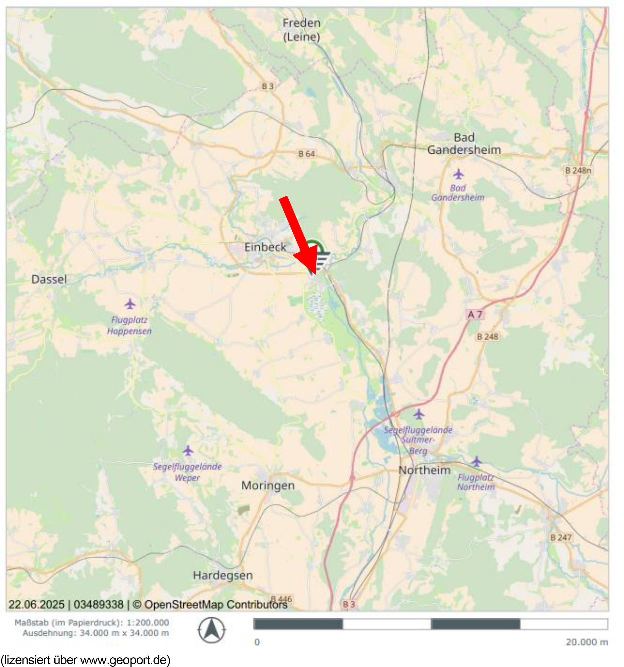 unbebautes Grundstück in Alter Stadtweg, 37574 Einbeck, Salzderhelden - Bild 3