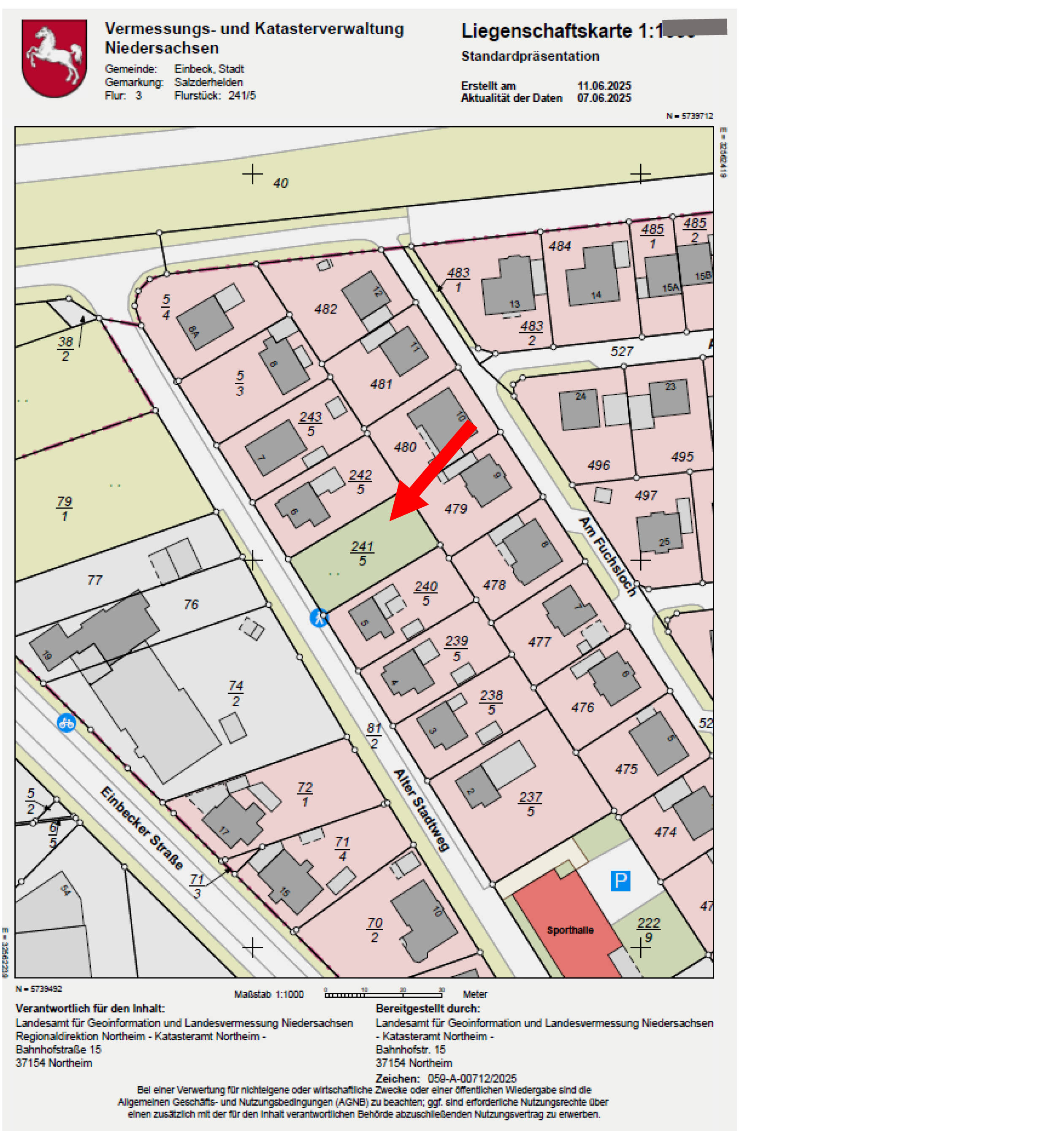 unbebautes Grundstück in Alter Stadtweg, 37574 Einbeck, Salzderhelden - Bild 5