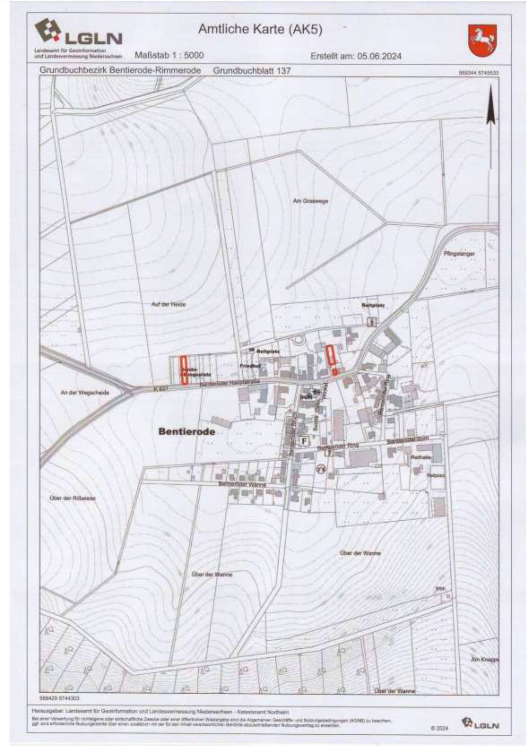 niedersachsen 0022K0009-2024 Bentieröder Hauptstr. 13, 37574 Einbeck, Bentierode-Rimmerode