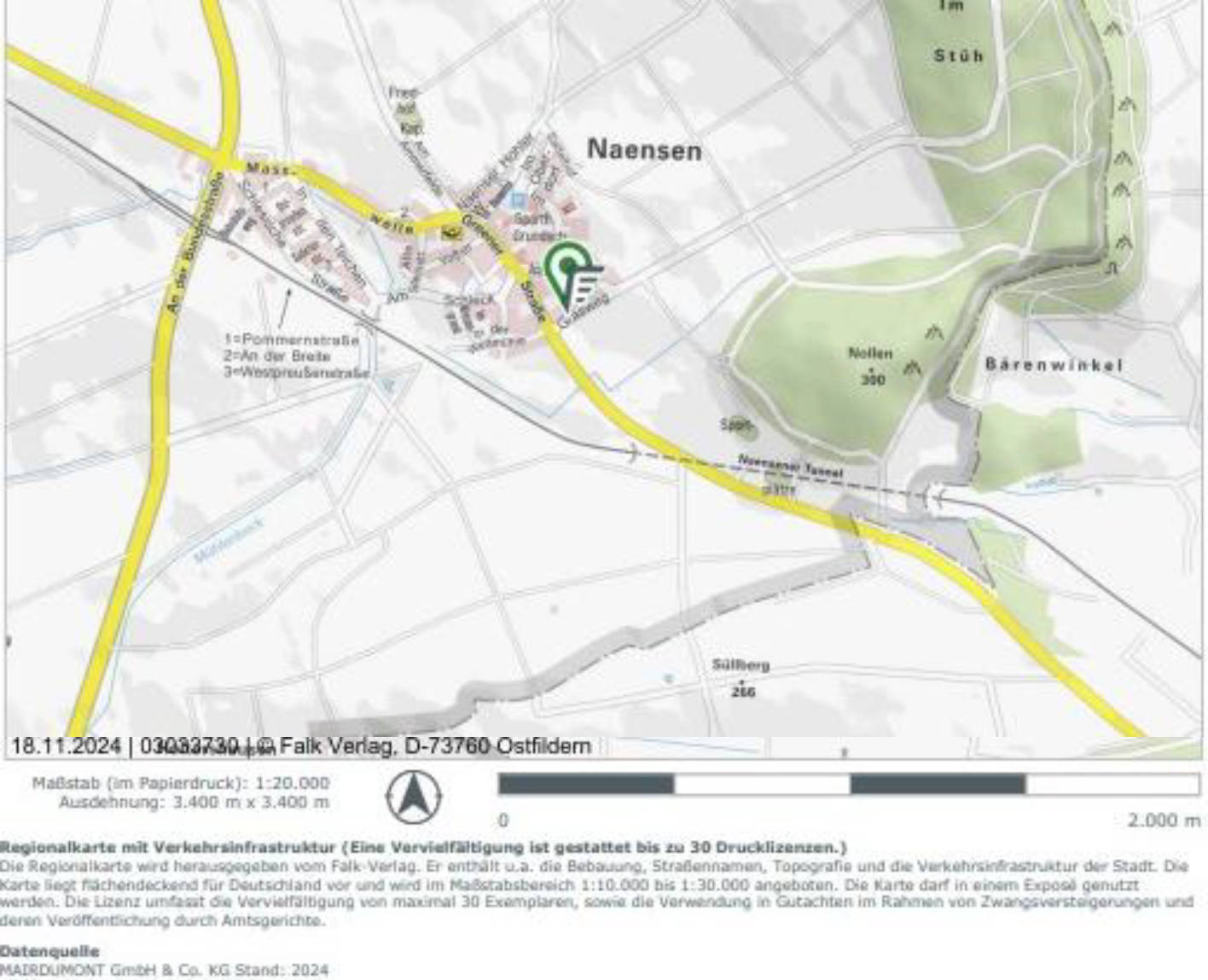 niedersachsen 0022 K 0015/2021 Grasweg 9, 37574 Einbeck, Naensen 14