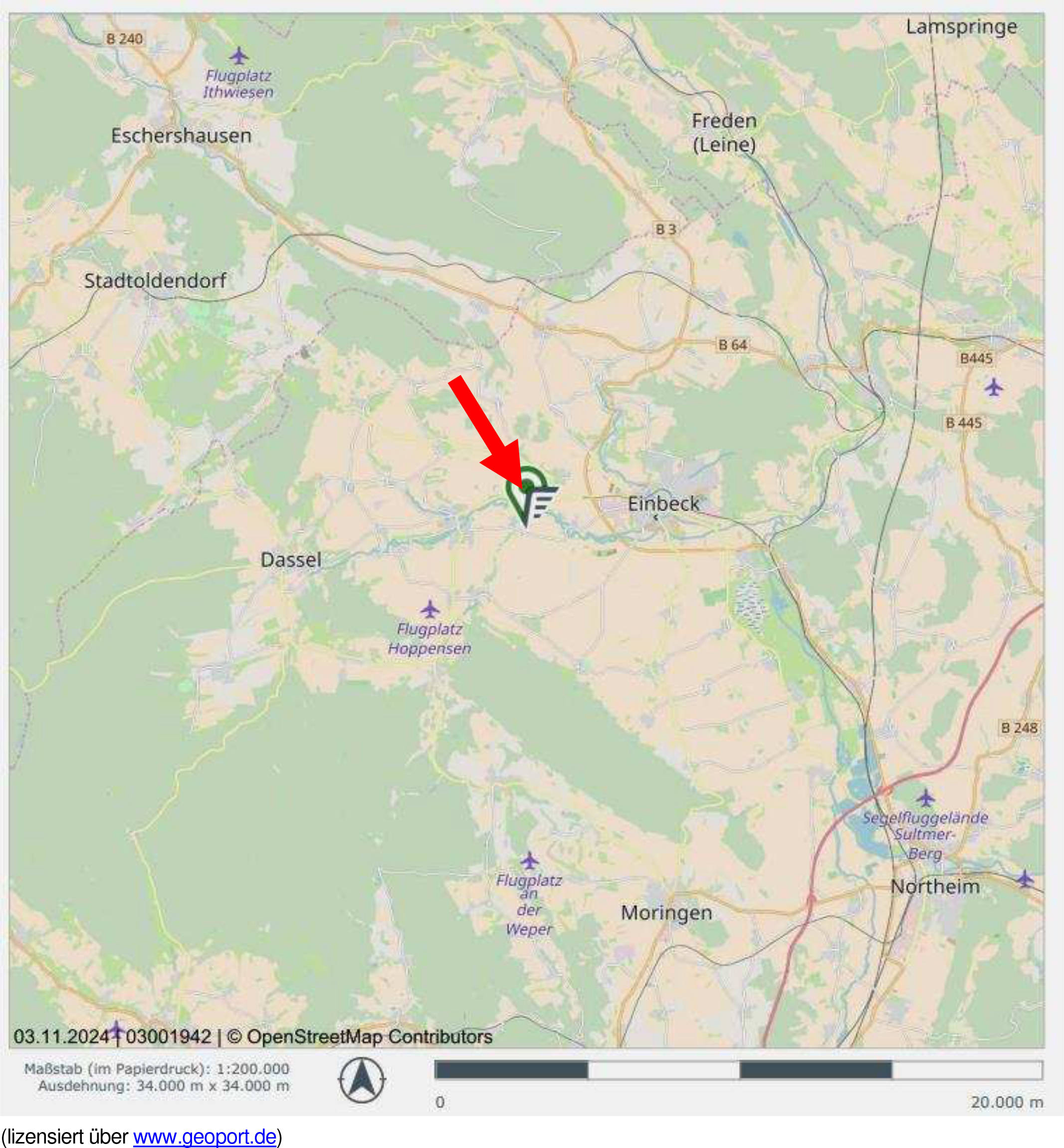 niedersachsen 0022K0016-2024 Auf der Amtsseite 6, 37574 Einbeck, Holtensen