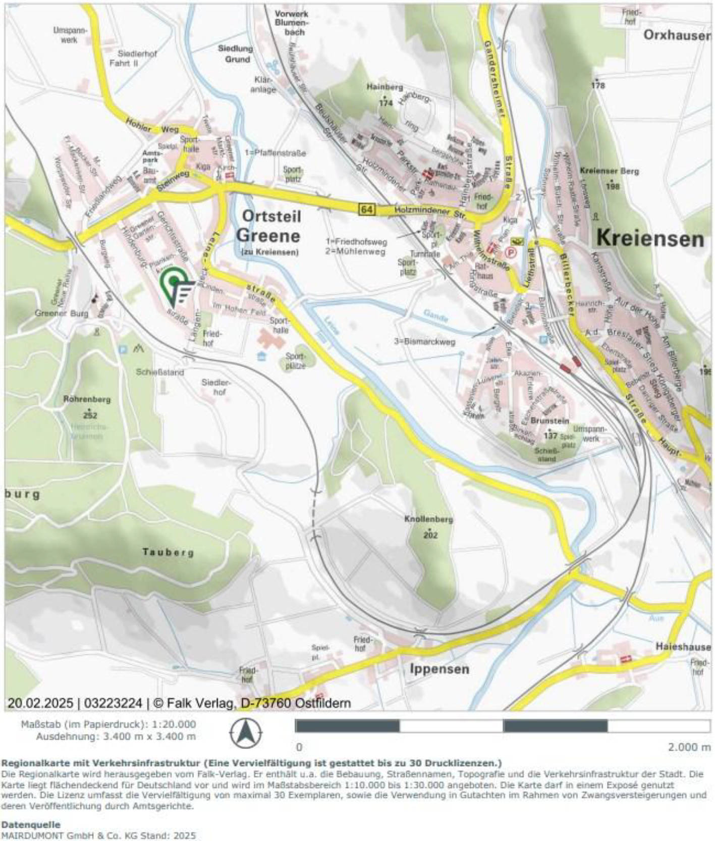 niedersachsen 0022 K 0017/2024 Hindenburgstr. 55, 37574 Einbeck, Greene 9