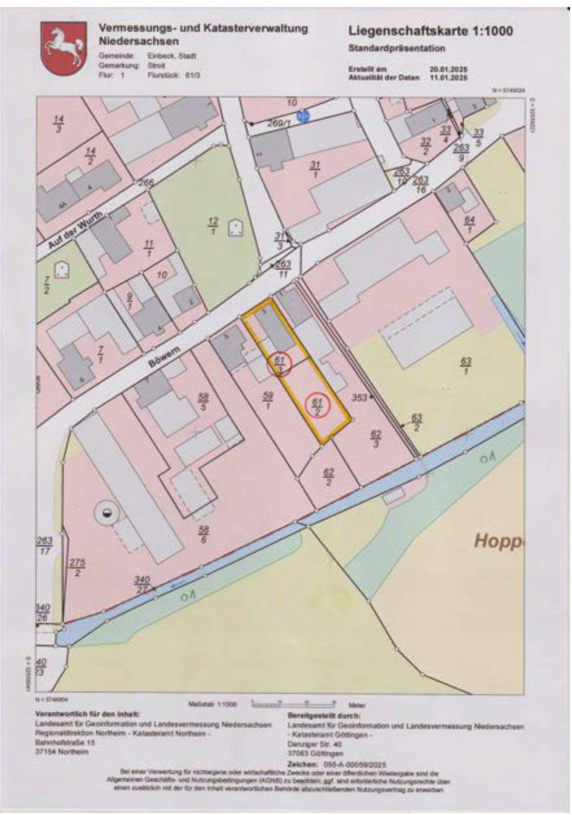 niedersachsen 0022 K 0018/2024 Böwern 3, 37574 Einbeck, Stroit 23
