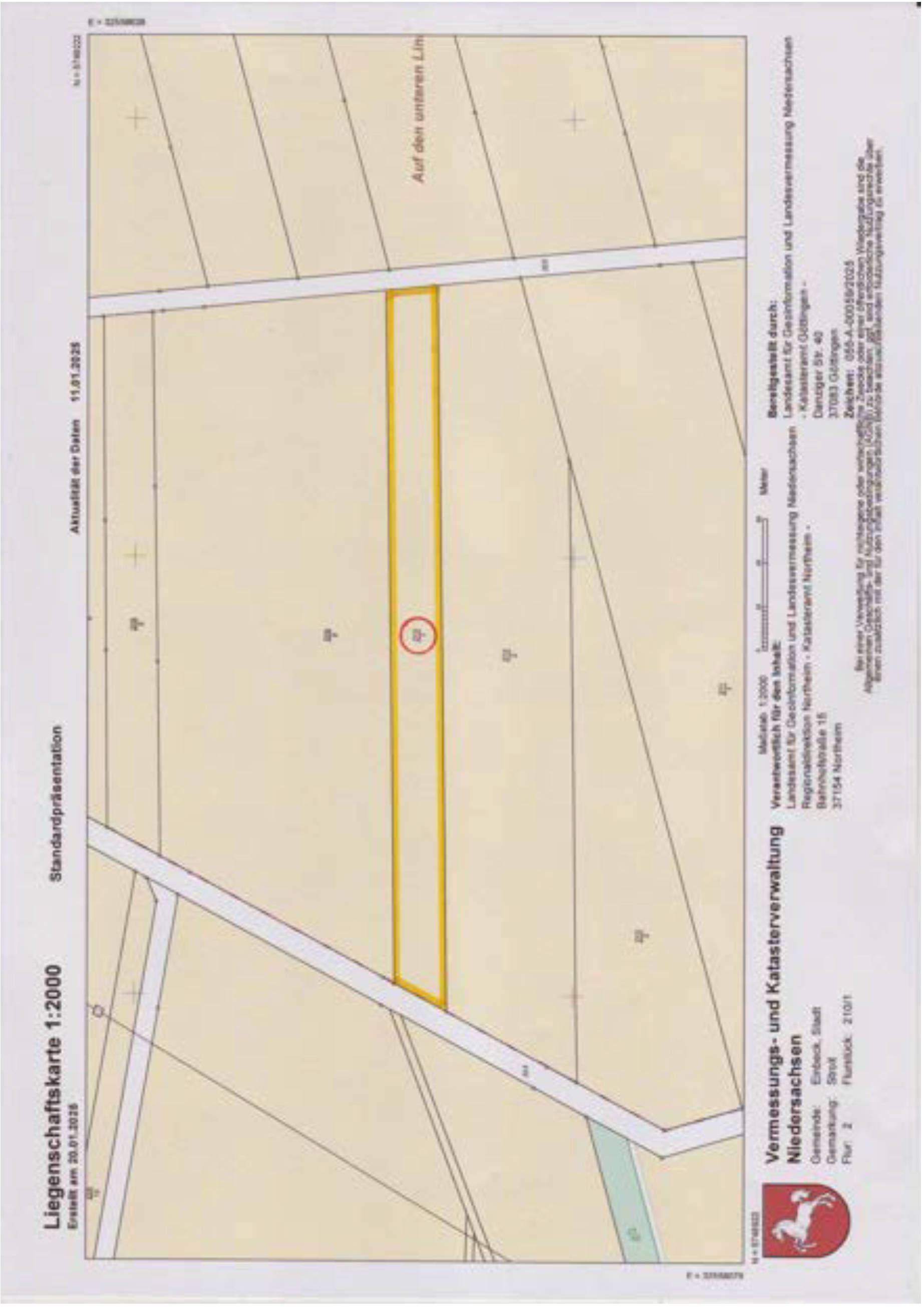 niedersachsen 0022 K 0018/2024 Böwern 3, 37574 Einbeck, Stroit 24
