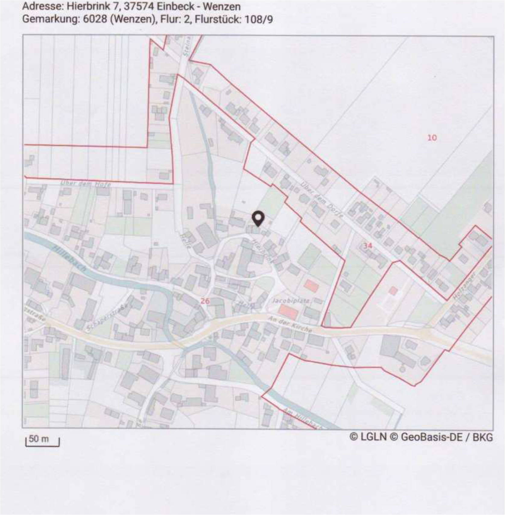 niedersachsen 0022K0019-2024 Hierbrink 7, 37574 Einbeck, Wenzen 7