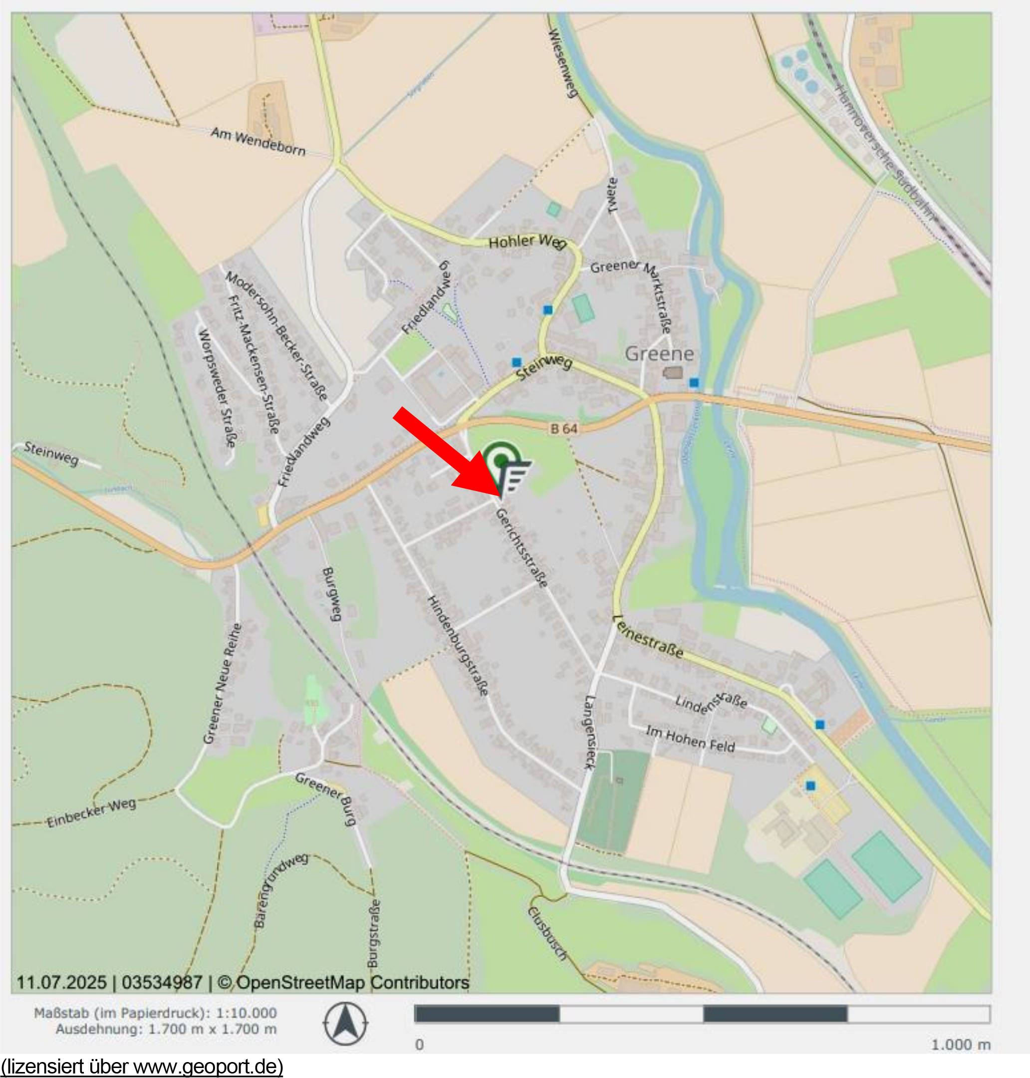 niedersachsen 0022 K 0021/2024 Gerichtsstraße 15, 37574 Einbeck, Greene 20