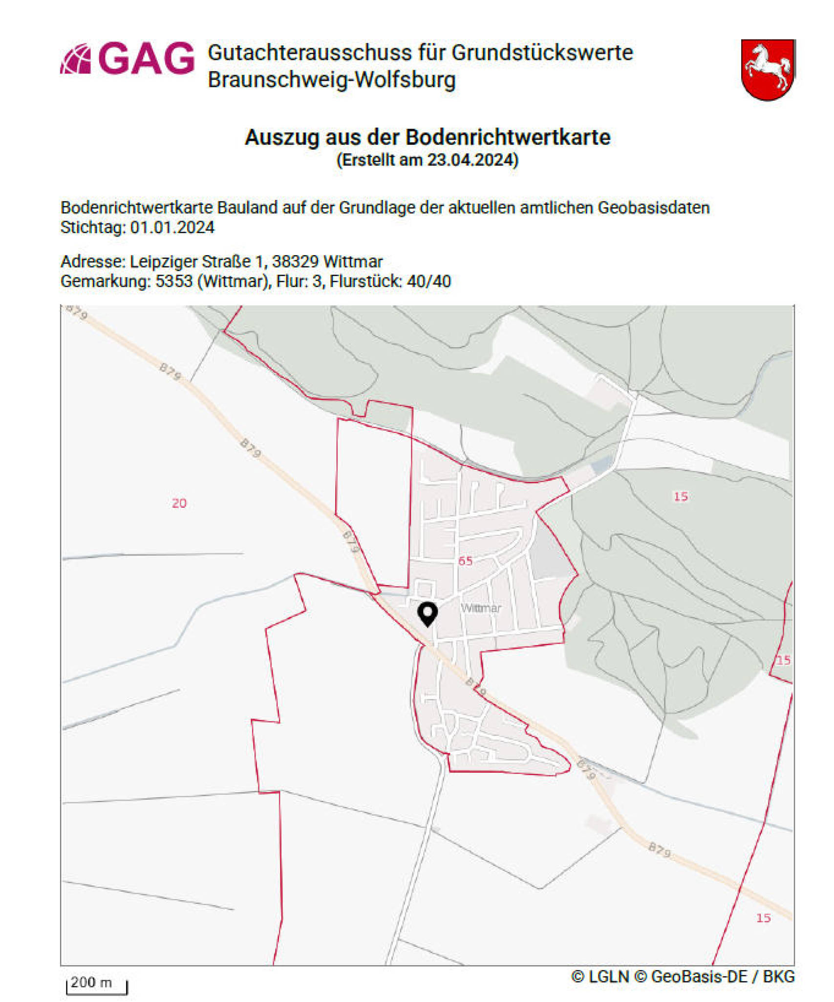 niedersachsen 0023 K 0033/2023 Leipziger Straße 1, 38329 Wittmar 18