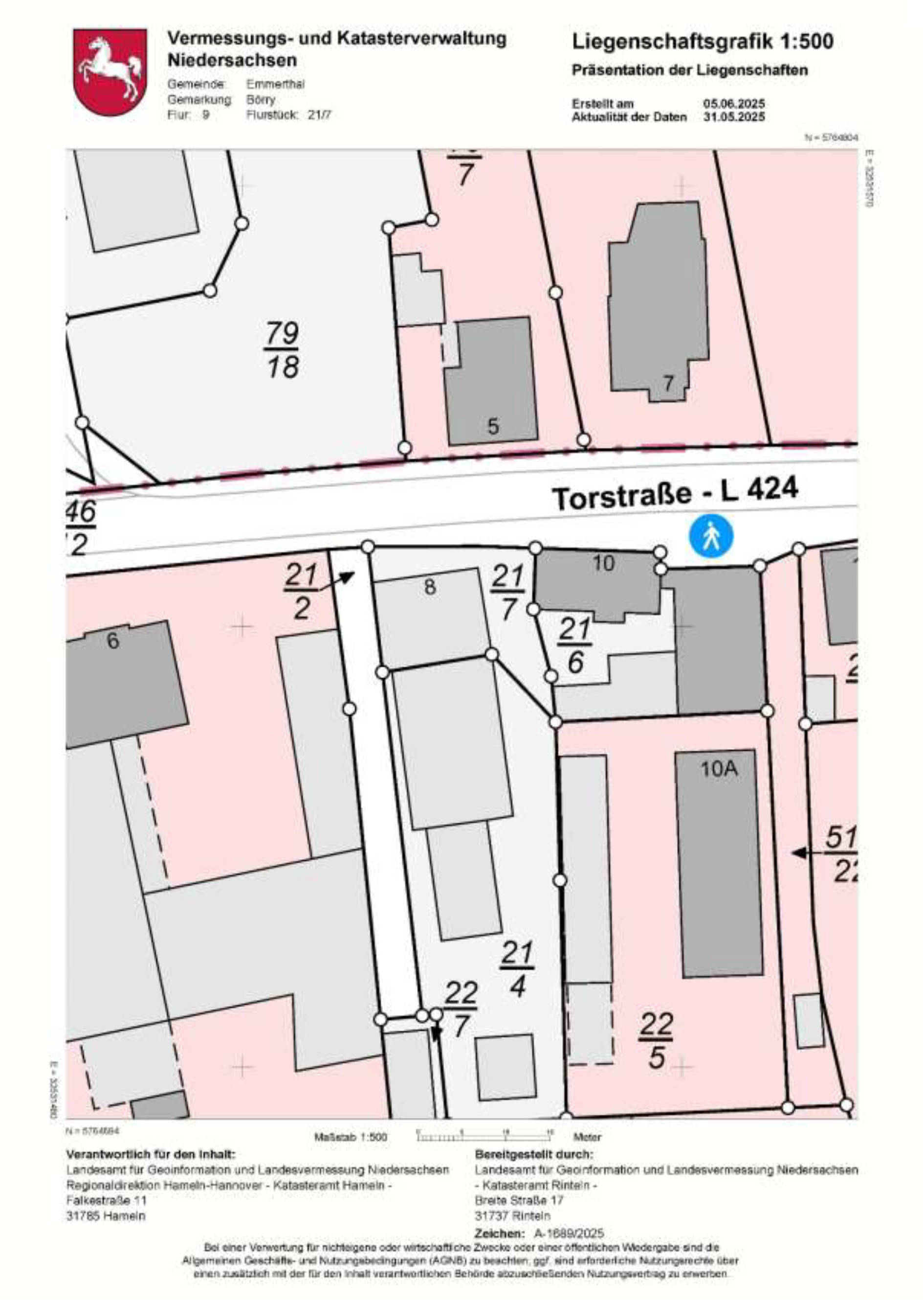 niedersachsen 0026 K 0012/2025 Torstr. 8, 31860 Emmerthal, Börry 35