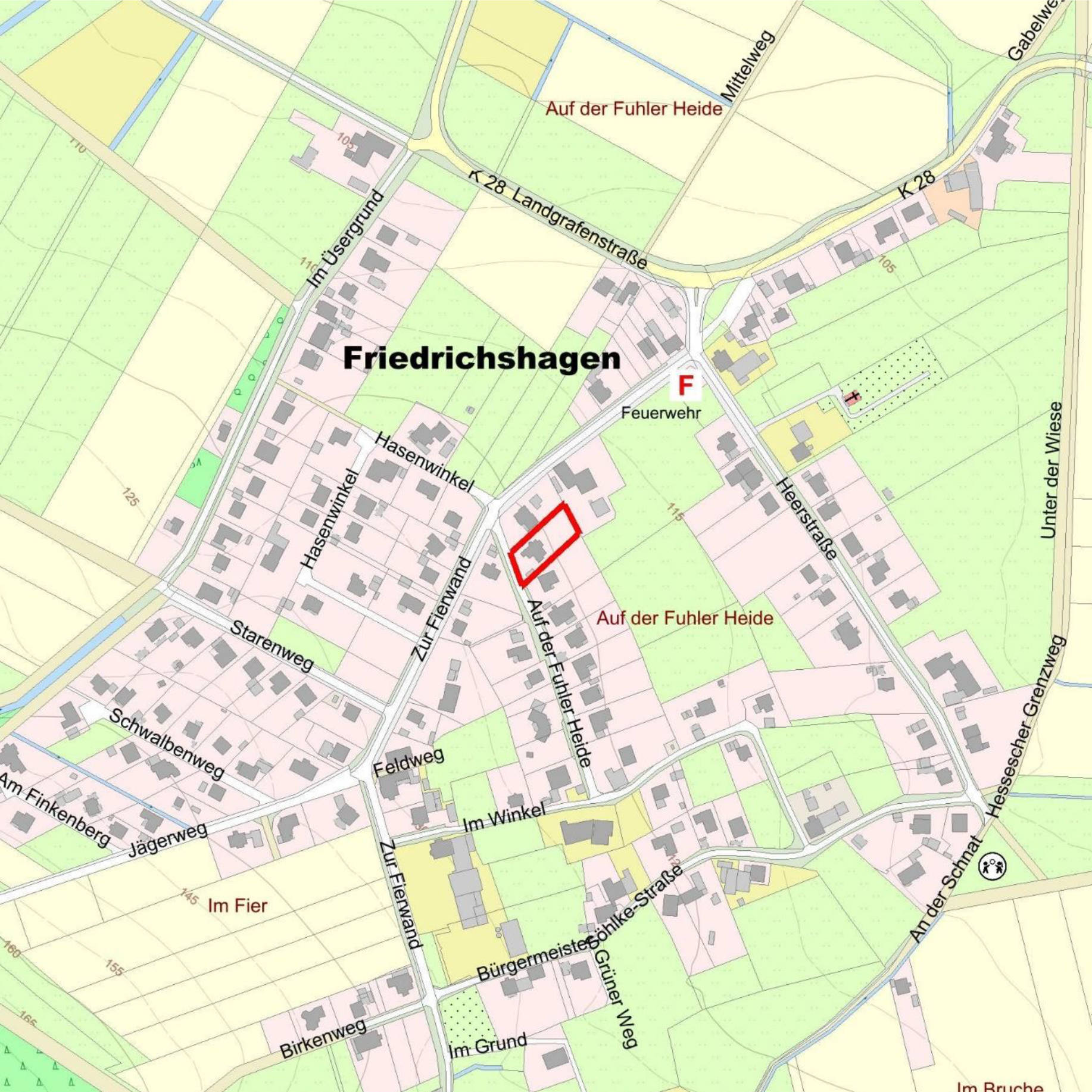 niedersachsen 0026 K 0040/2021 Auf der Fuhler Heide 1, 31840 Hessisch Oldendorf, Friedrichshagen 9
