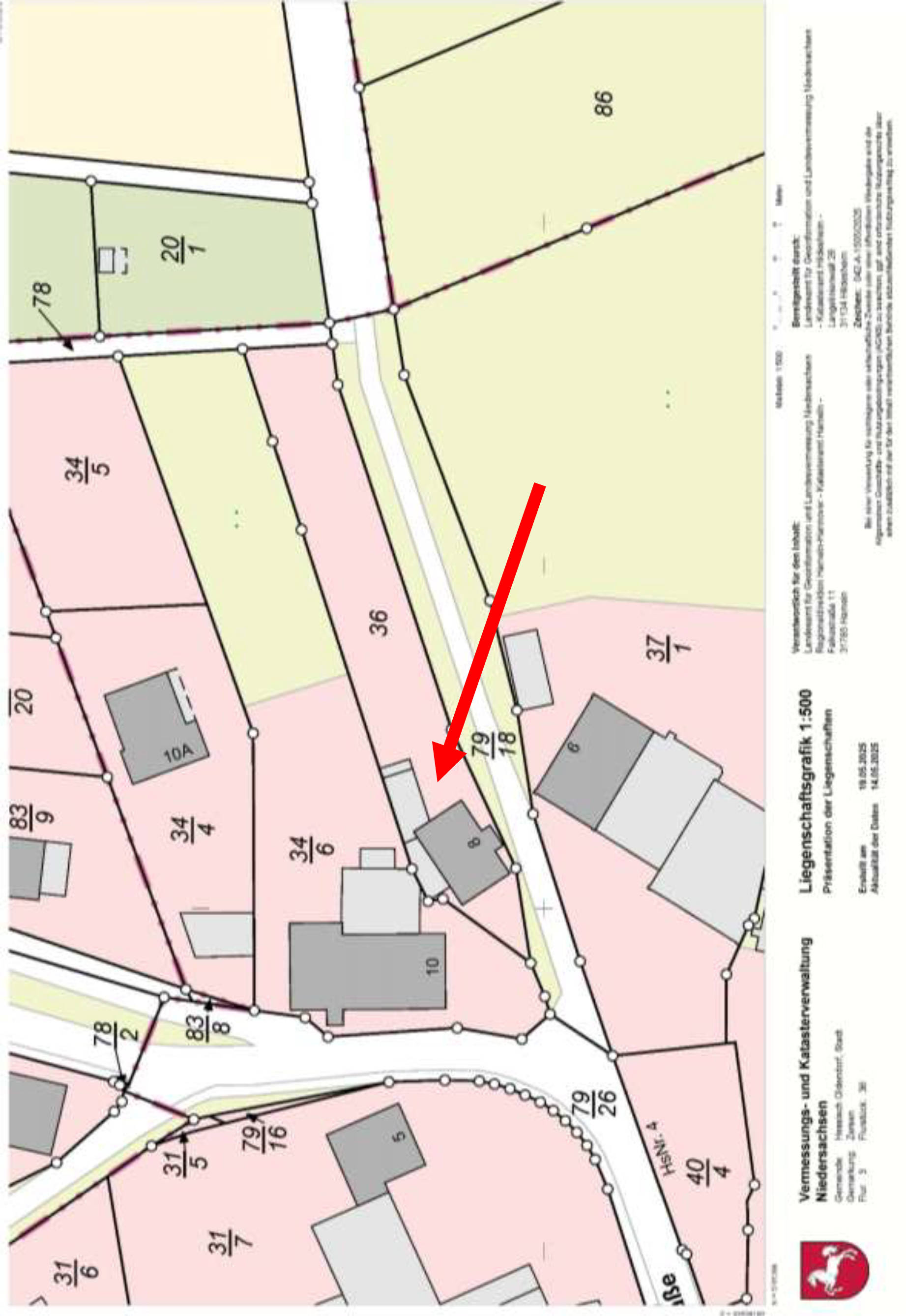 niedersachsen 0026K0055/2024 Kneippstraße 8, 31840 Hessisch Oldendorf, Zersen 11