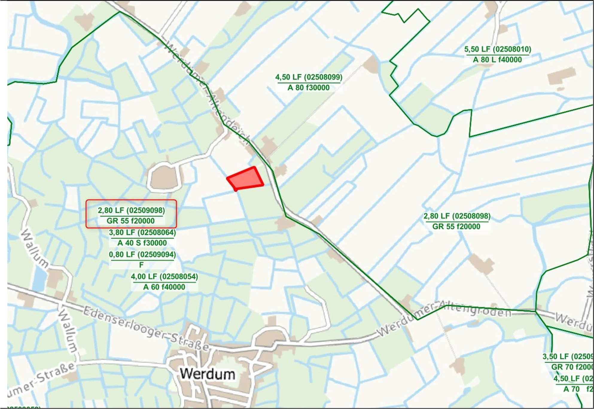 Landwirtschafliche Fläche in Werdumer Altendeich, 26427 Werdum - Bild 3