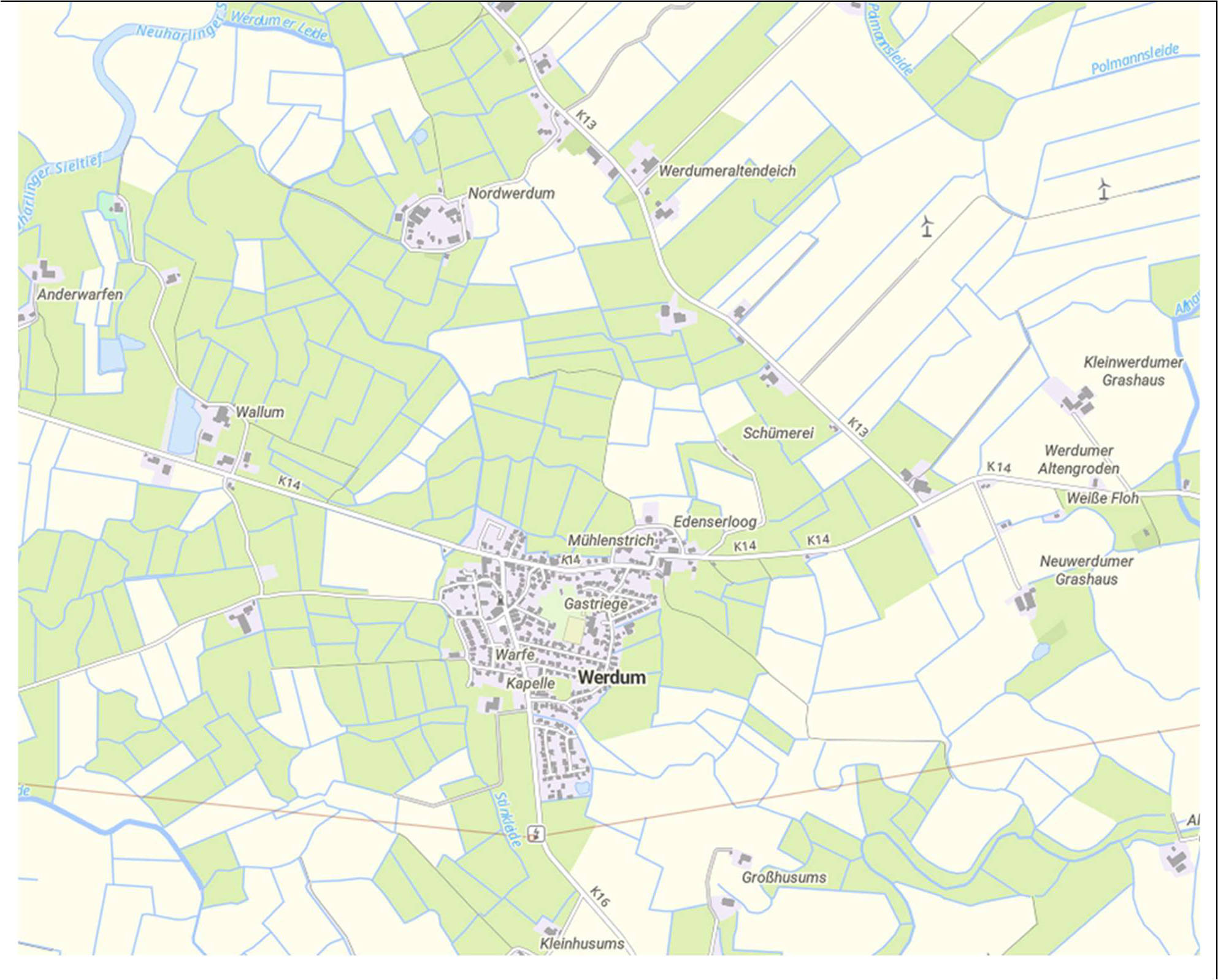 Landwirtschafliche Fläche in Werdumer Altendeich, 26427 Werdum - Bild 4