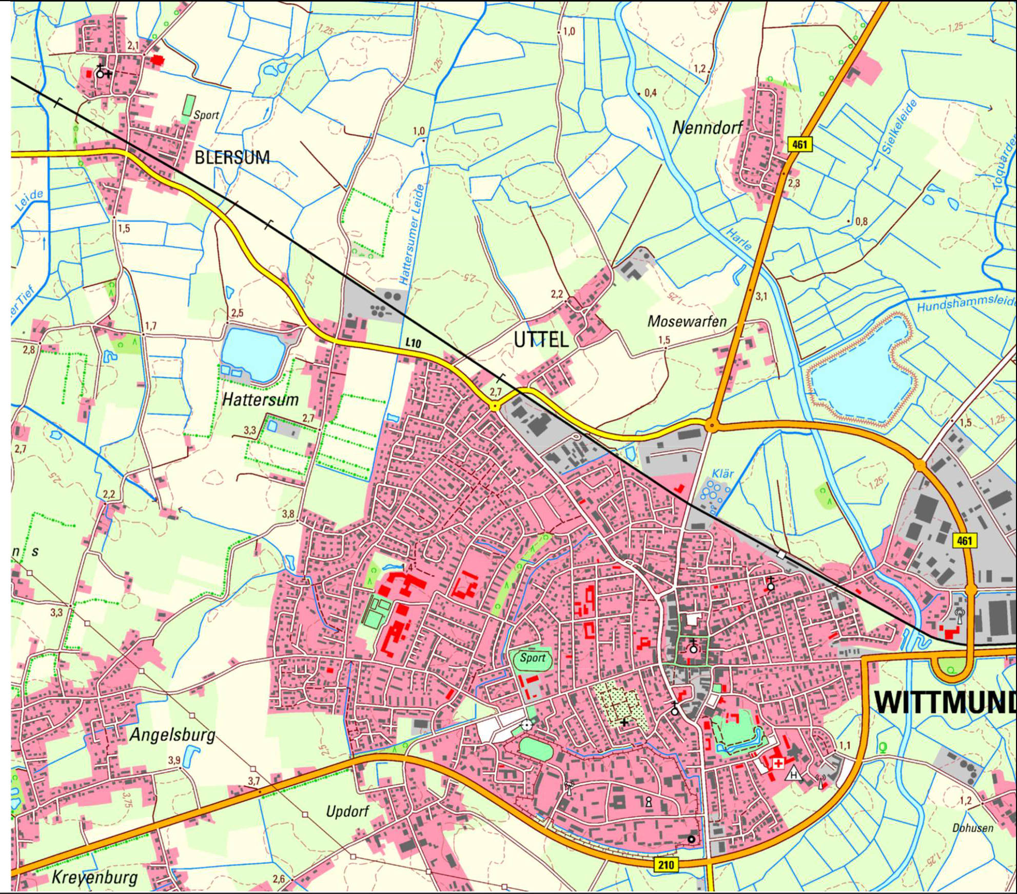 niedersachsen 0031K0007-2022 Fahnhusener Straße, 26409 Wittmund