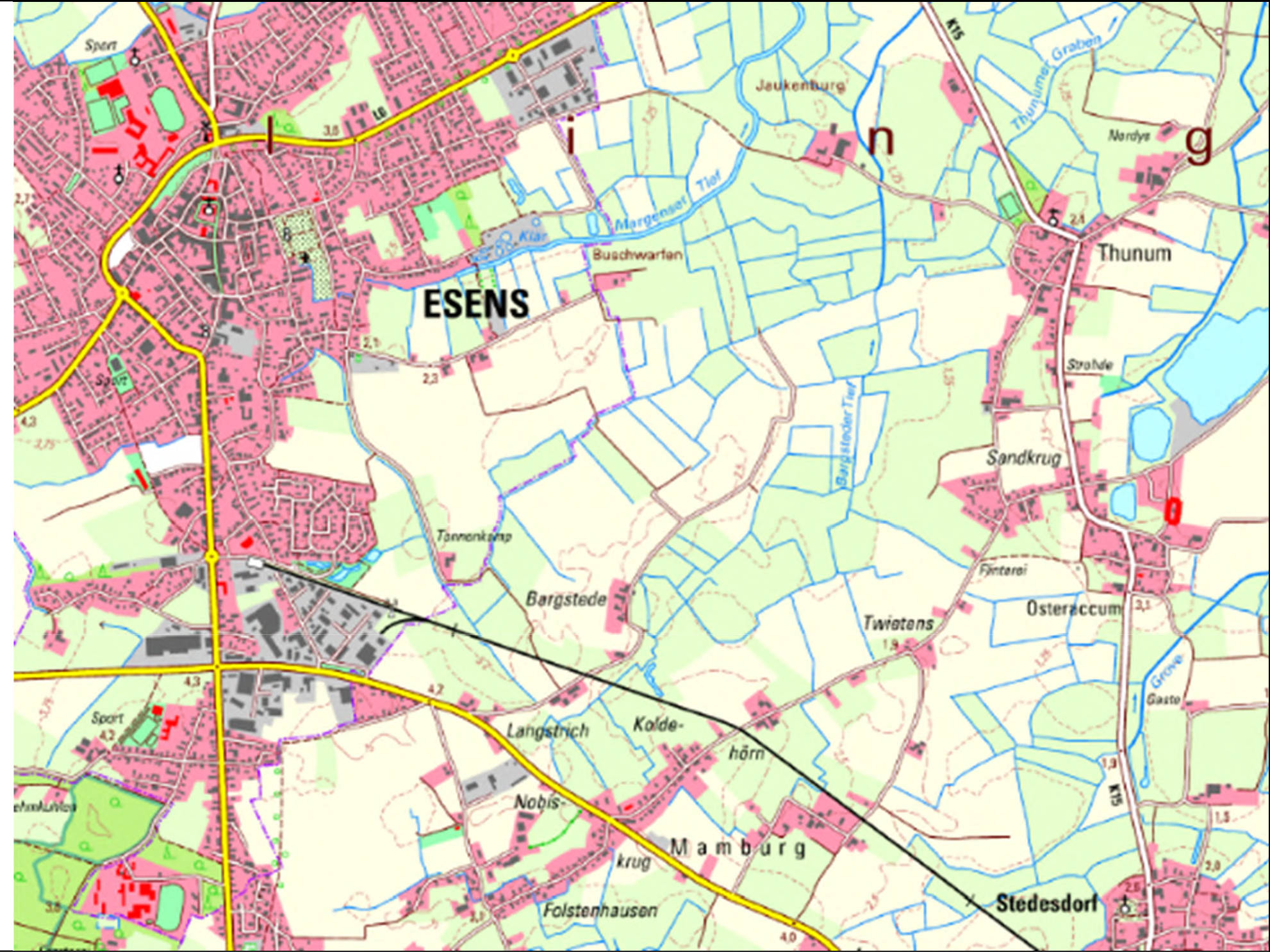 niedersachsen 0031 K 0022/2024 Insenhausener Straße 2, 26427 Stedesdorf, Osteraccum 13