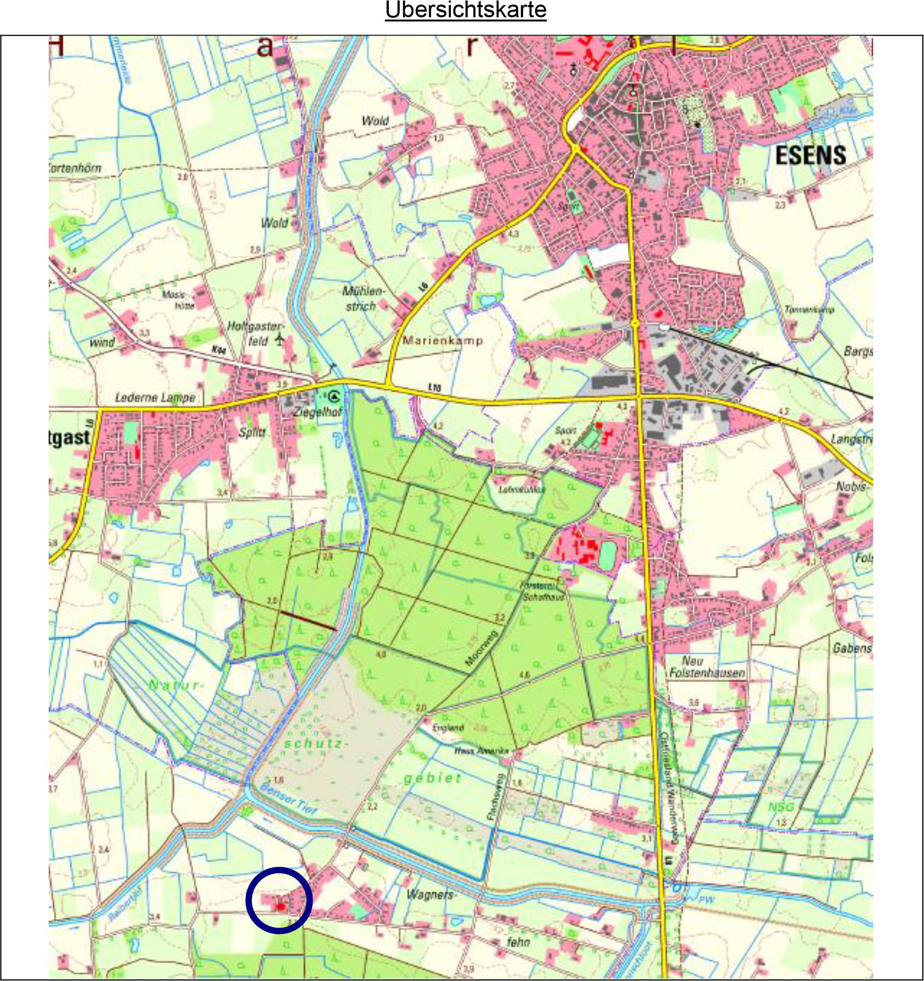 niedersachsen 0031 K 0037/2024 Am Benser Tief 4, 26427 Esens, Moorweg 26