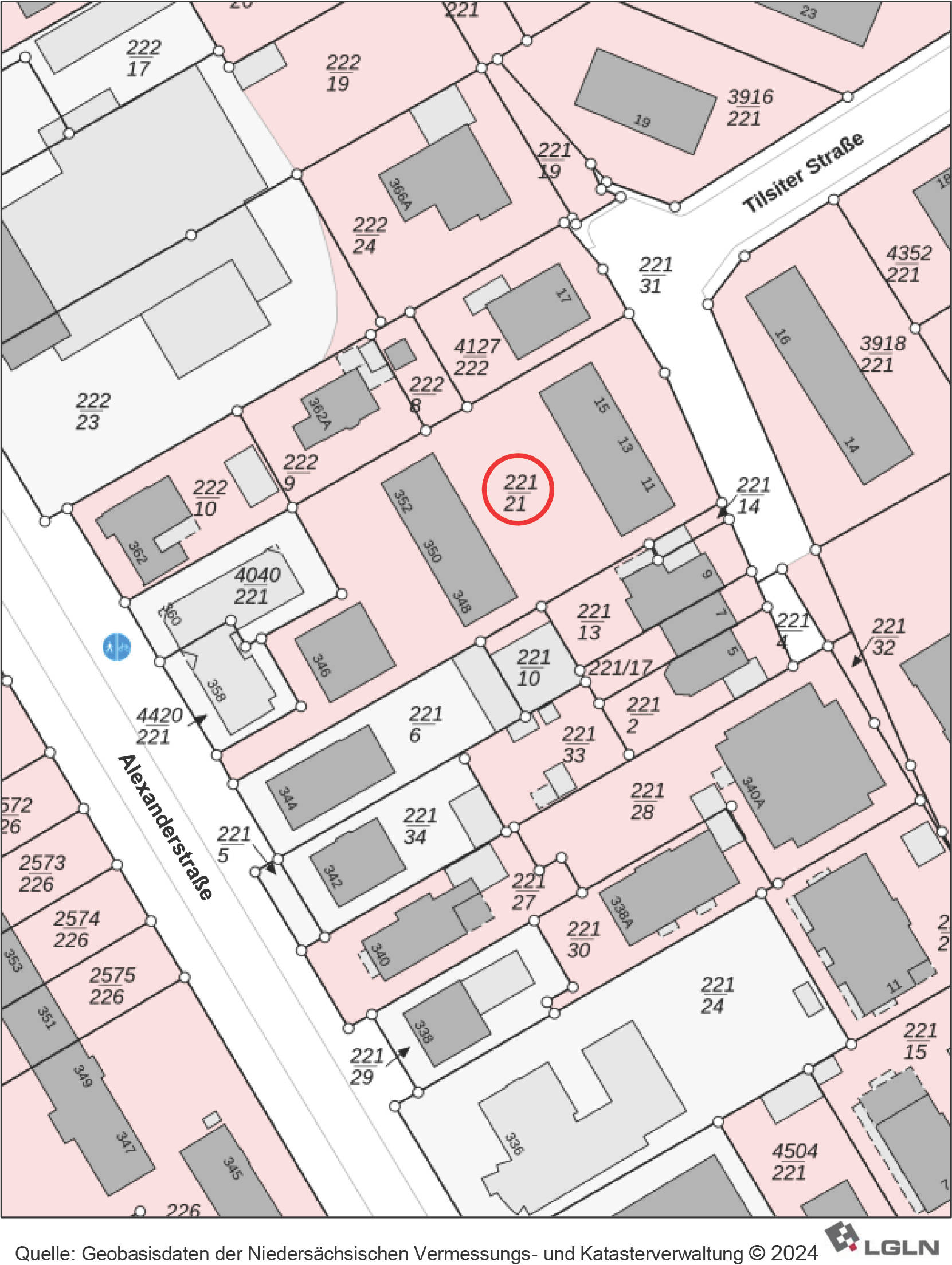 niedersachsen 0034 K 0032/2023 Cloppenburger Str. 174, 166, 168 Tilsiter Str. 11, 13, 15, Alexanderstraße 346, 348, 350, 352  168, , 00000 Oldenburg 35
