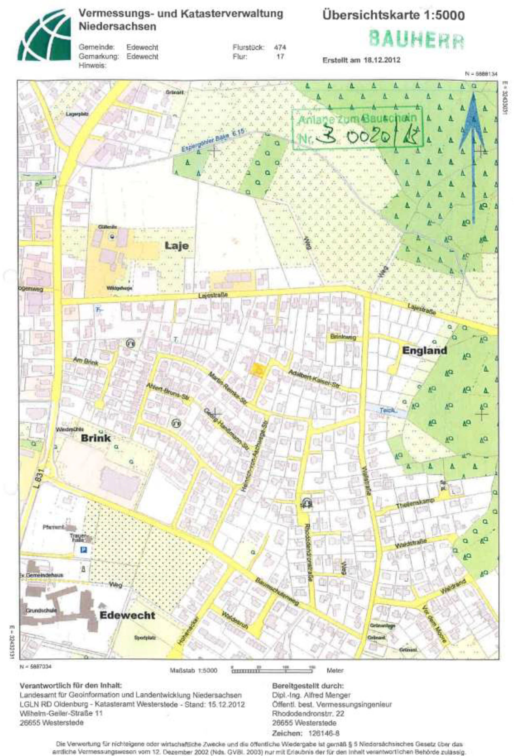 niedersachsen 0066 K 2029/2024 Adalbert-Kaiser-Straße 21, 26188 Edewecht 17