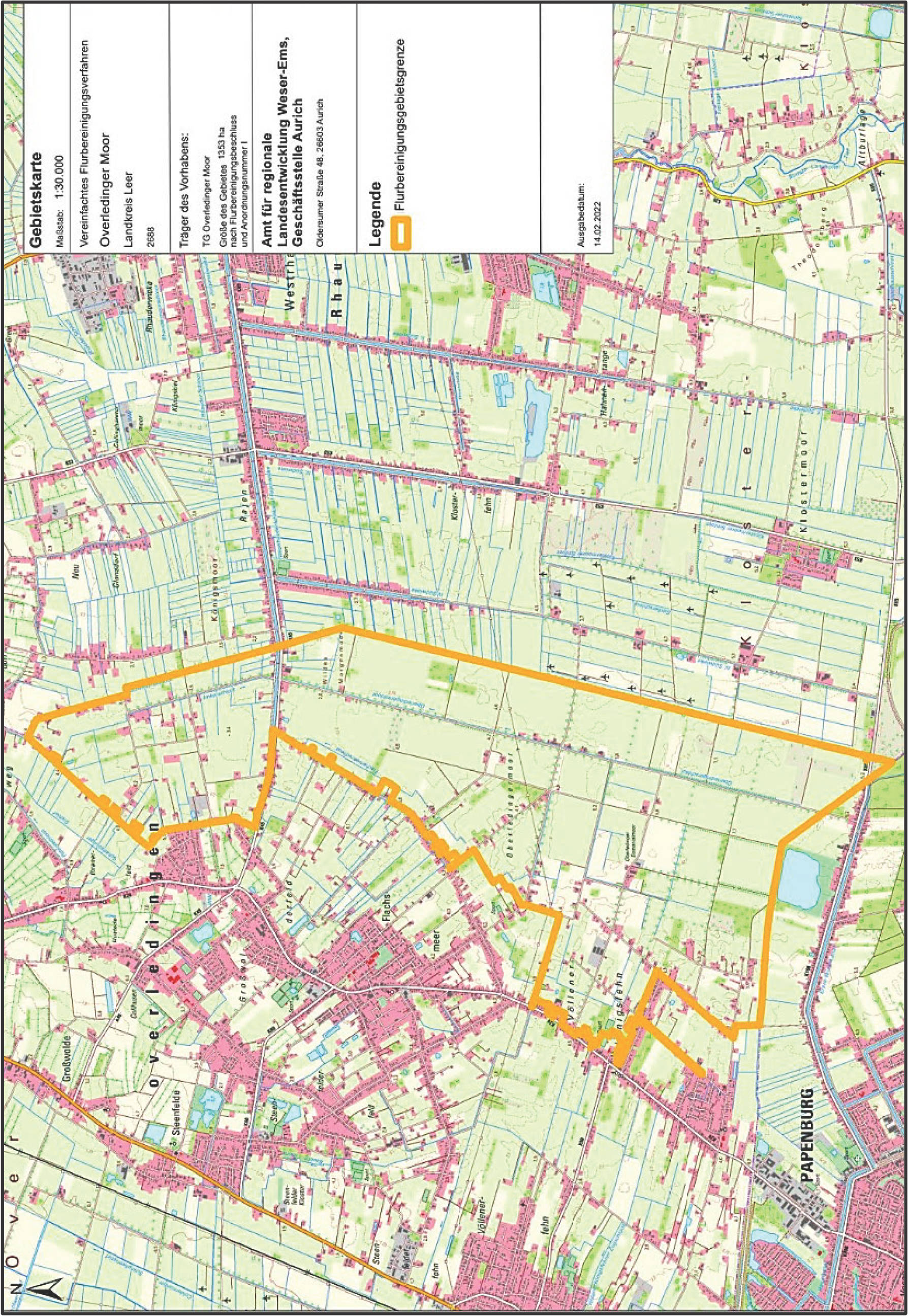 niedersachsen 0135 K 0004/2025 Russenstraße , 26810 Westoverledingen , Oberledingemoor 3