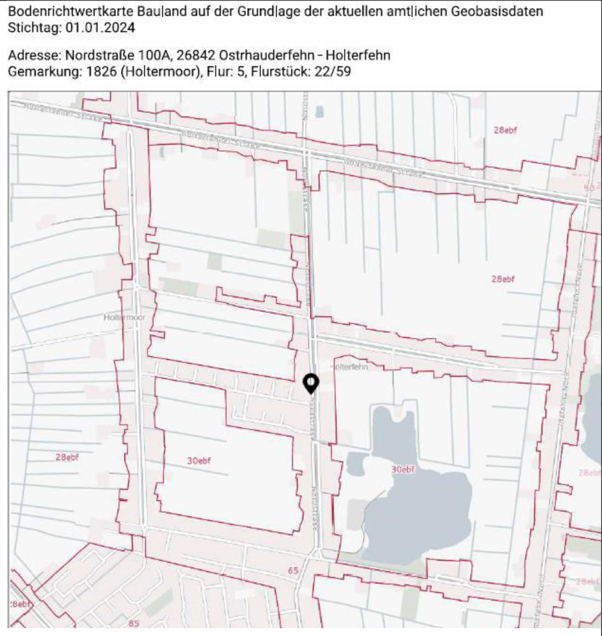 niedersachsen 0135 K 0019/2023 Nordstraße 100 A, 26842 Ostrhauderfehn, Holtermoor 15
