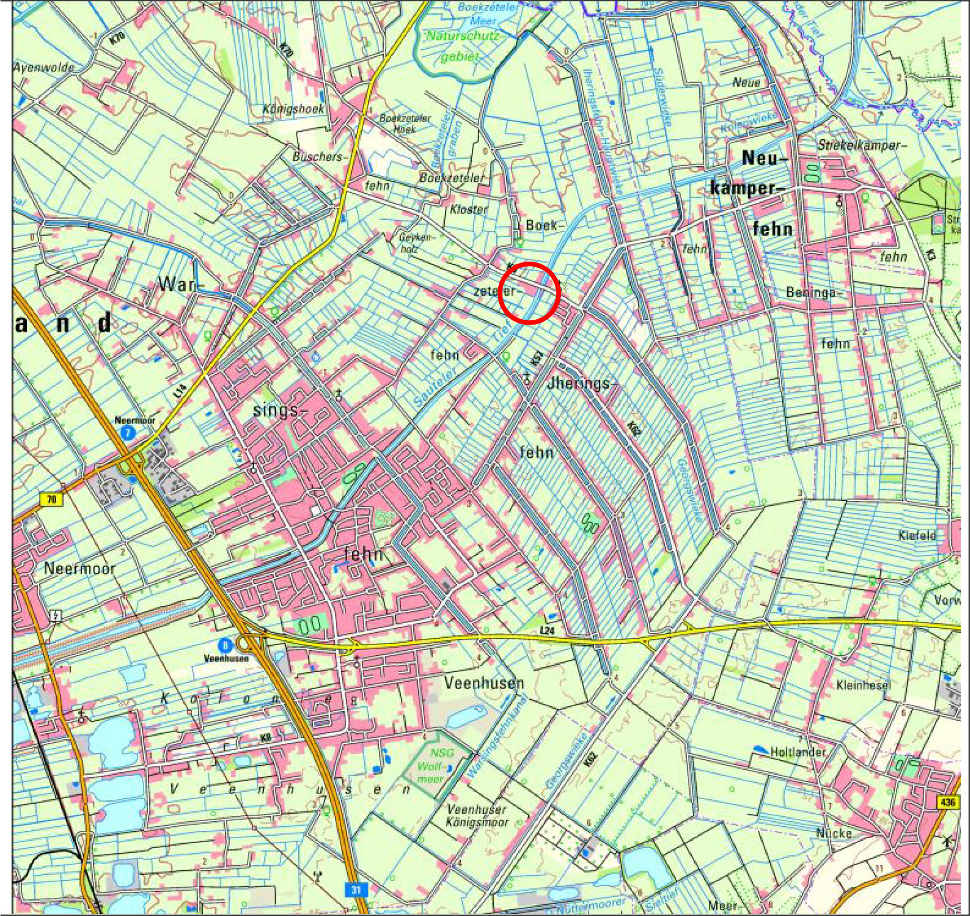 niedersachsen 0135 K 0021/2025 Blumenstraße 1A, 26802 Moormerland, Boekzetelerfehn 9