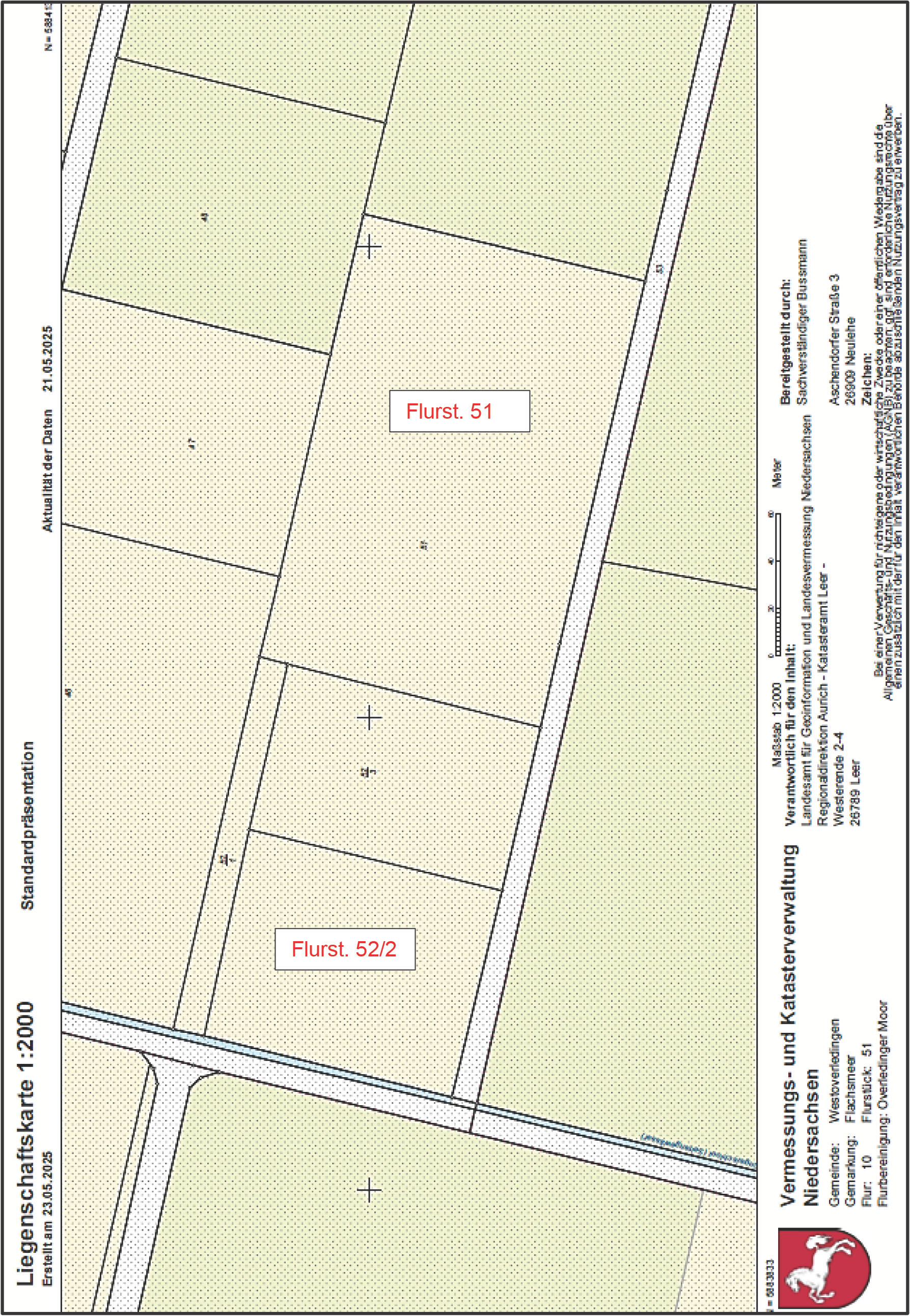 niedersachsen 0135 K 0028/2022 Russenstraße , 26810 Westoverledingen , Oberledingemoor 4
