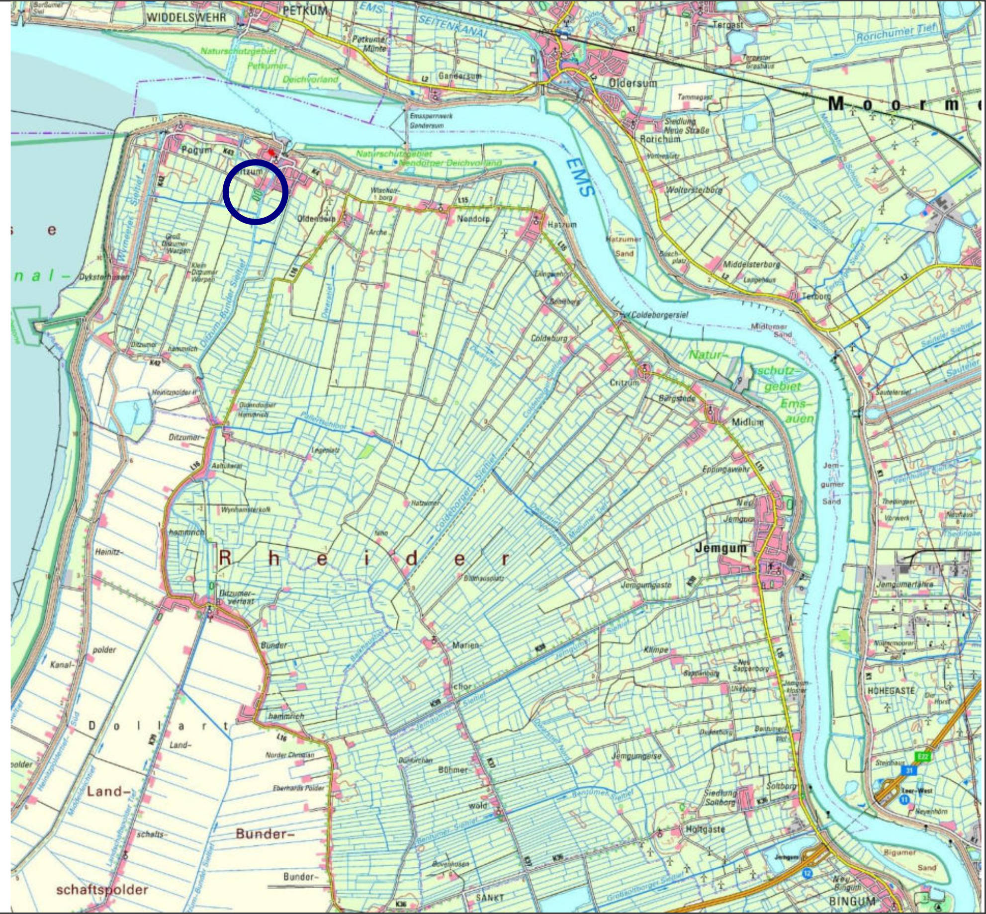 niedersachsen 0135K0033-2023 Hoher Weg 14, 26844 Jemgum, Ditzum