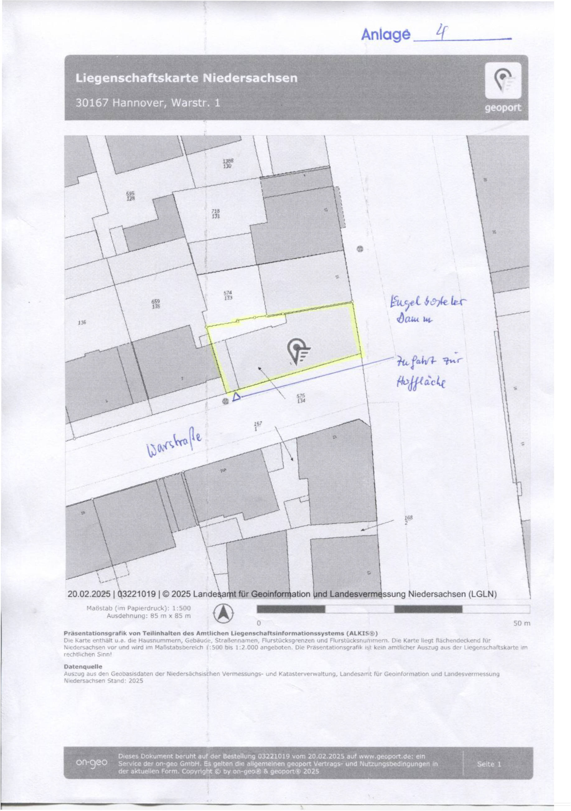 Wohn-/Geschäftshaus in Warstraße 1, 30167 Hannover - Bild 4