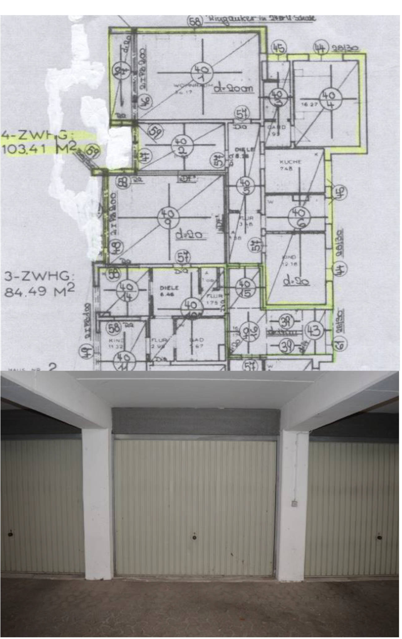 Eigentumswohnung (3 bis 4 Zimmer), Garage in Quedlinburger Weg 2, 30419 Hannover