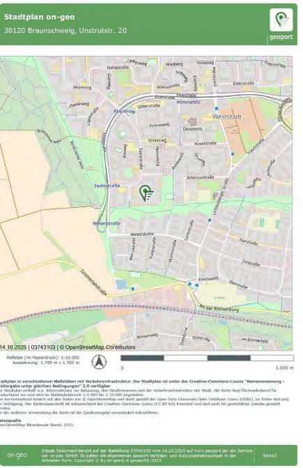niedersachsen 24 K 45/25 Unstrutstraße 20, 38120 Braunschweig 12