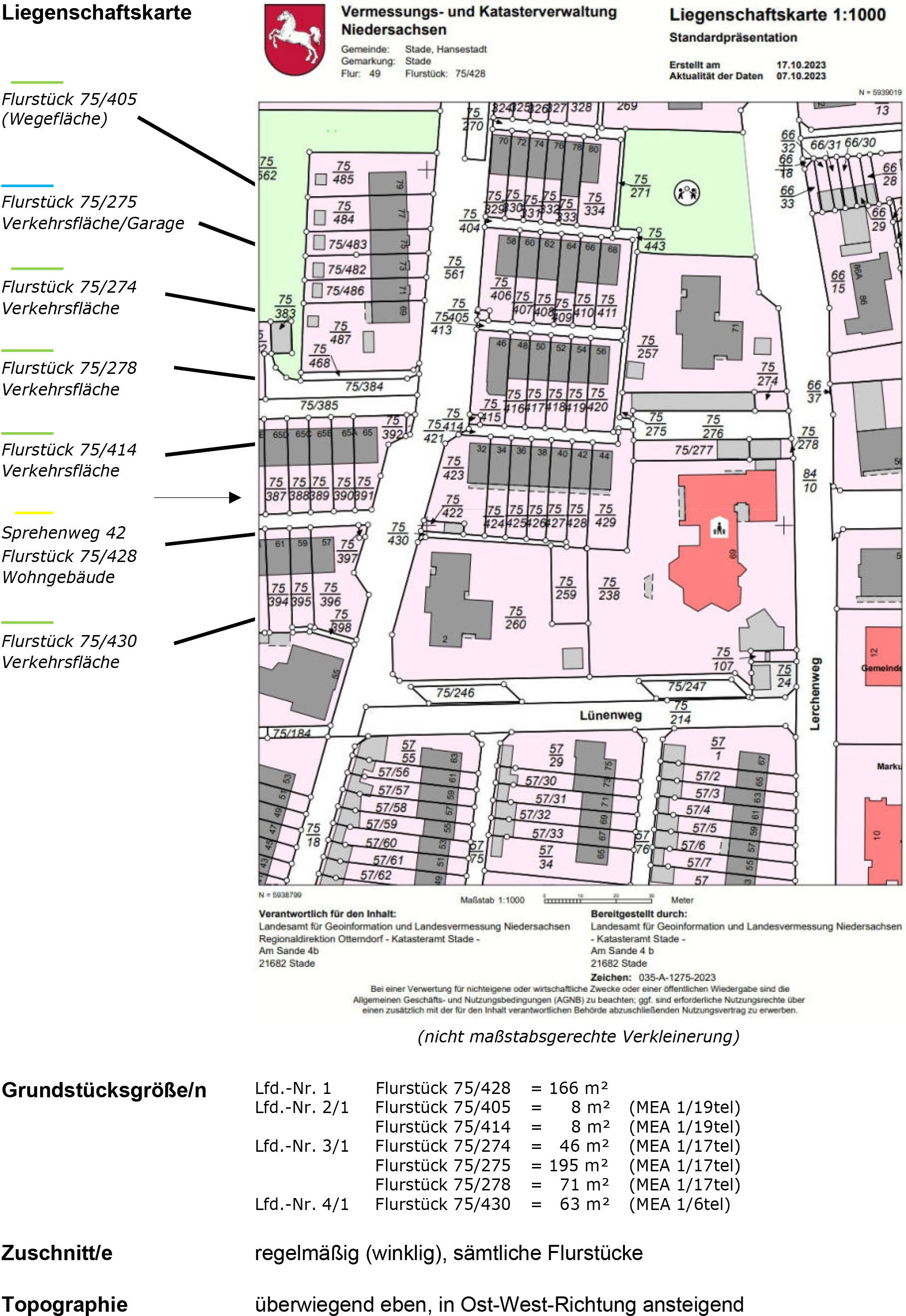 niedersachsen 0071 K 0011/2023 Sprehenweg 42, 21682 Stade 34