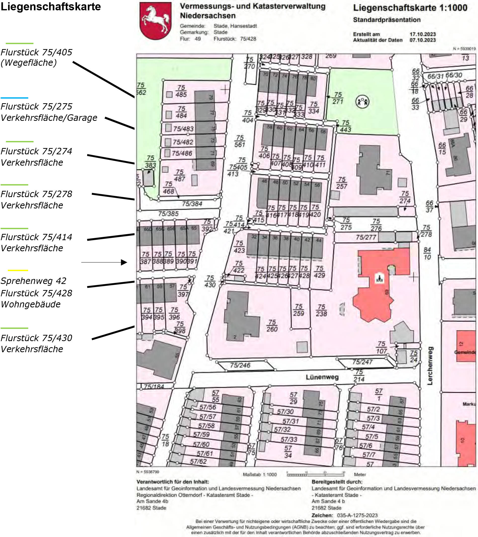 niedersachsen 0071 K 0011/2023 Sprehenweg 42, 21682 Stade 28
