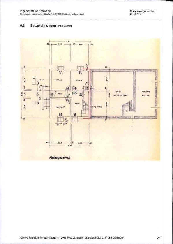 niedersachsen 75 K 27/24 Kiesseestraße 3, 37083 Göttingen - Geismar 6