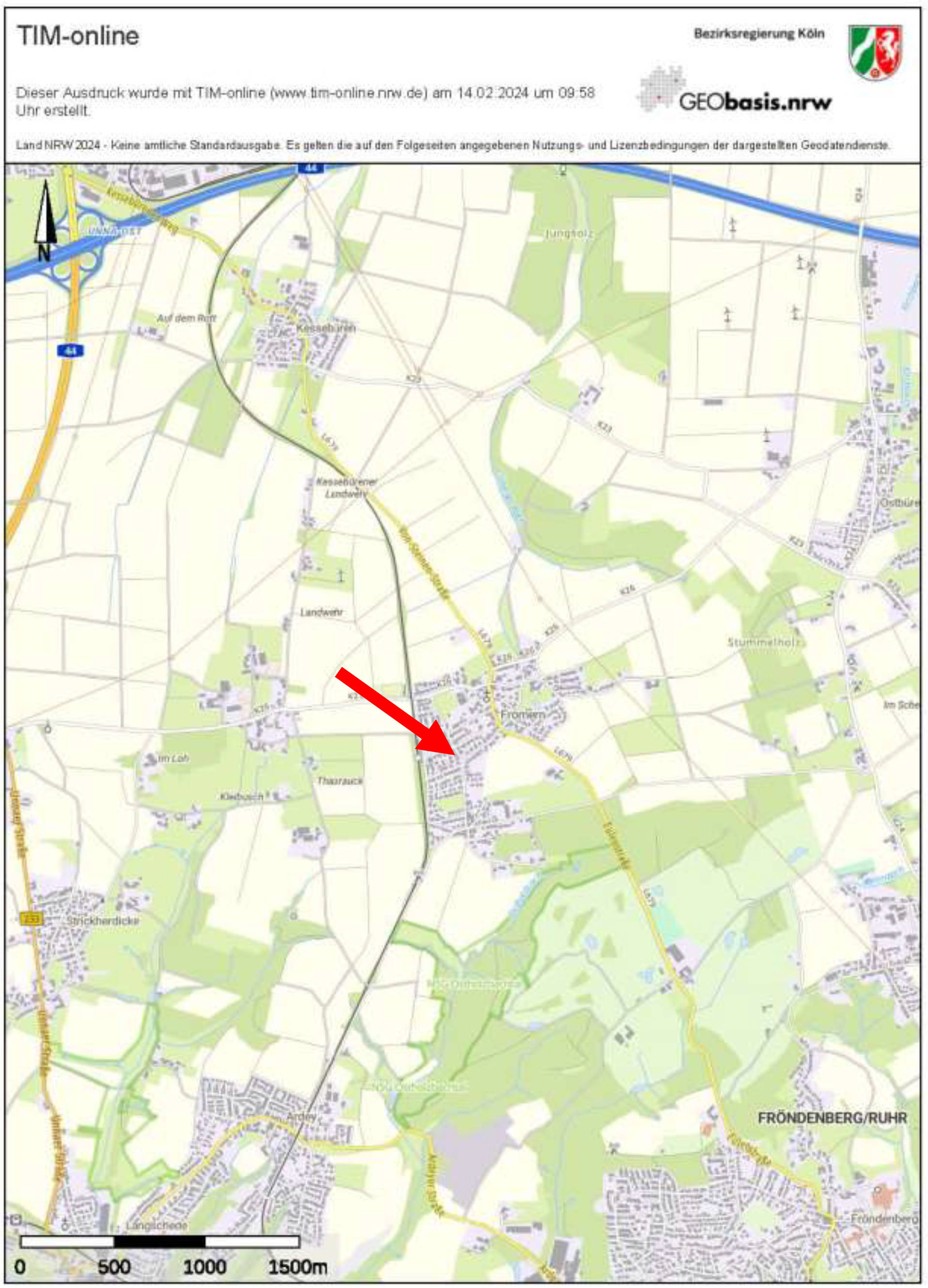 nordrheinwestpfalen 0002 K 0023/2023 Am Birnbaum 30, 58730 Fröndenberg, Frömern 32