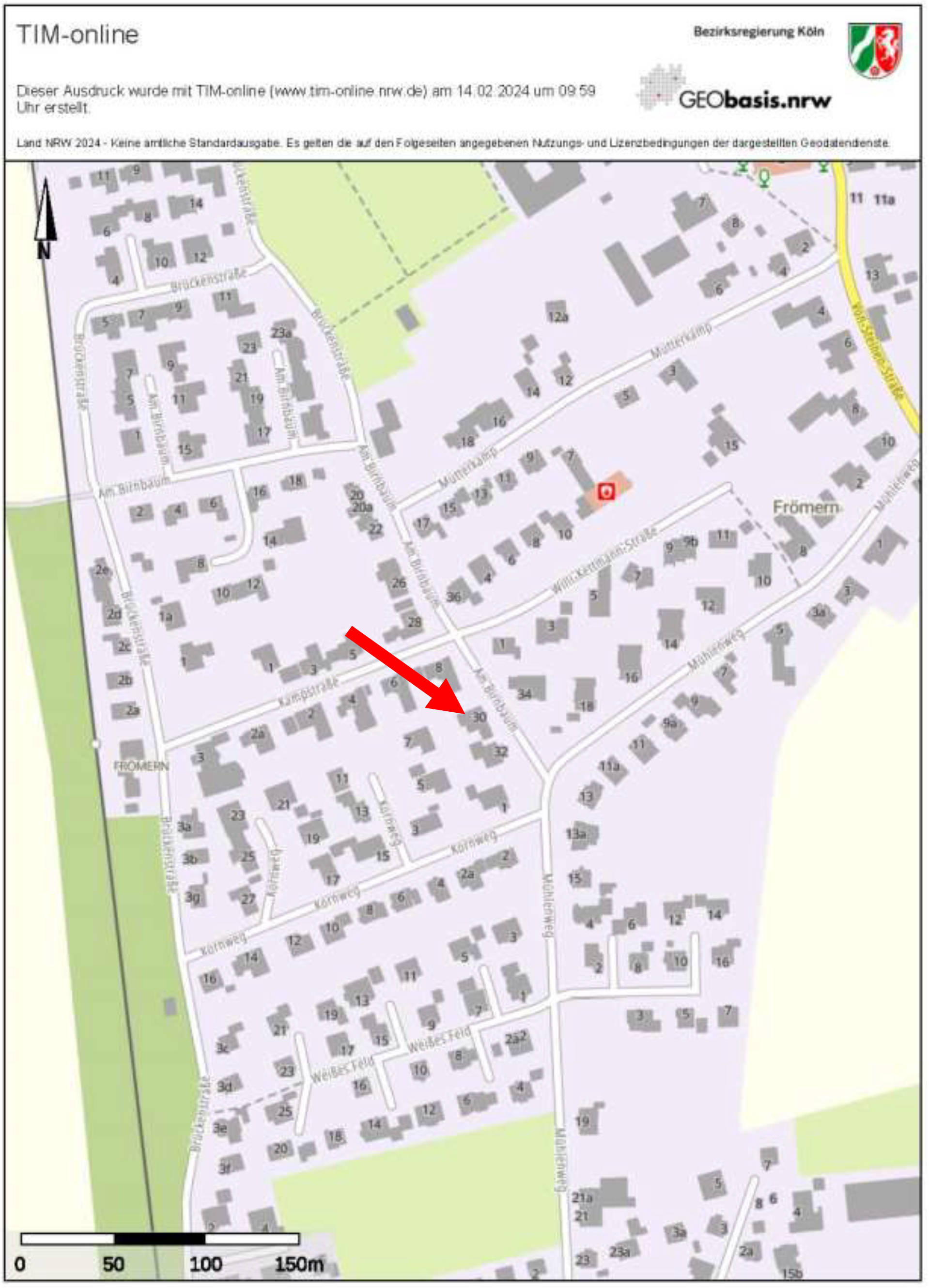 nordrheinwestpfalen 0002 K 0023/2023 Am Birnbaum 30, 58730 Fröndenberg, Frömern 28