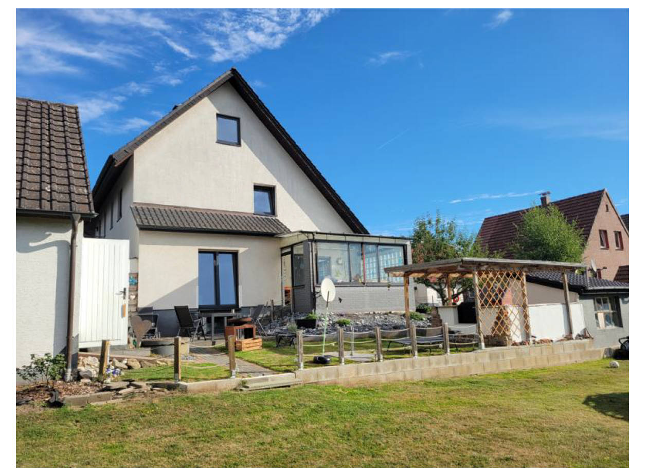 Garage, Einfamilienhaus in Hahnenkampstraße 95, 32549 Bad Oeynhausen