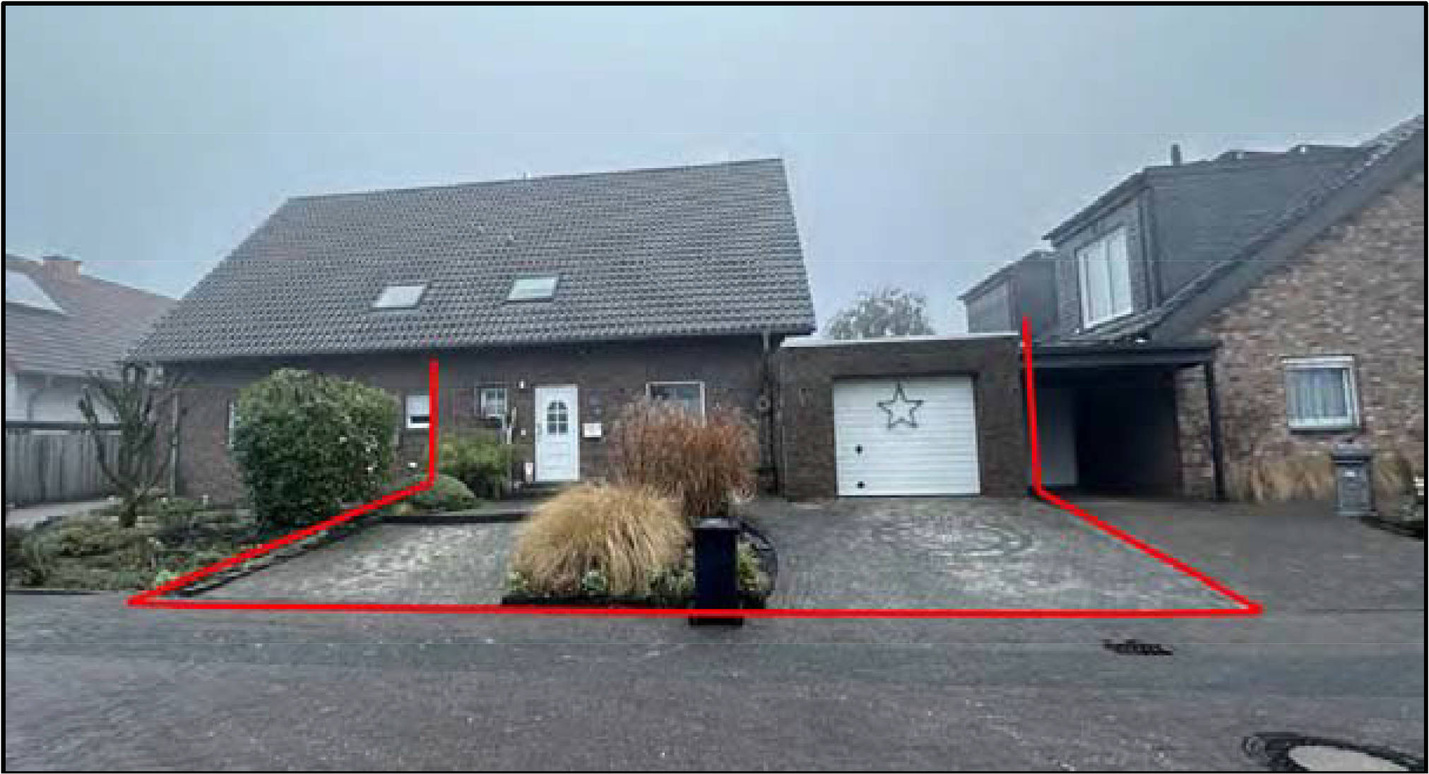 Garage, Doppelhaushälfte in Am Cithert 60, 46519 Alpen - Bild 2