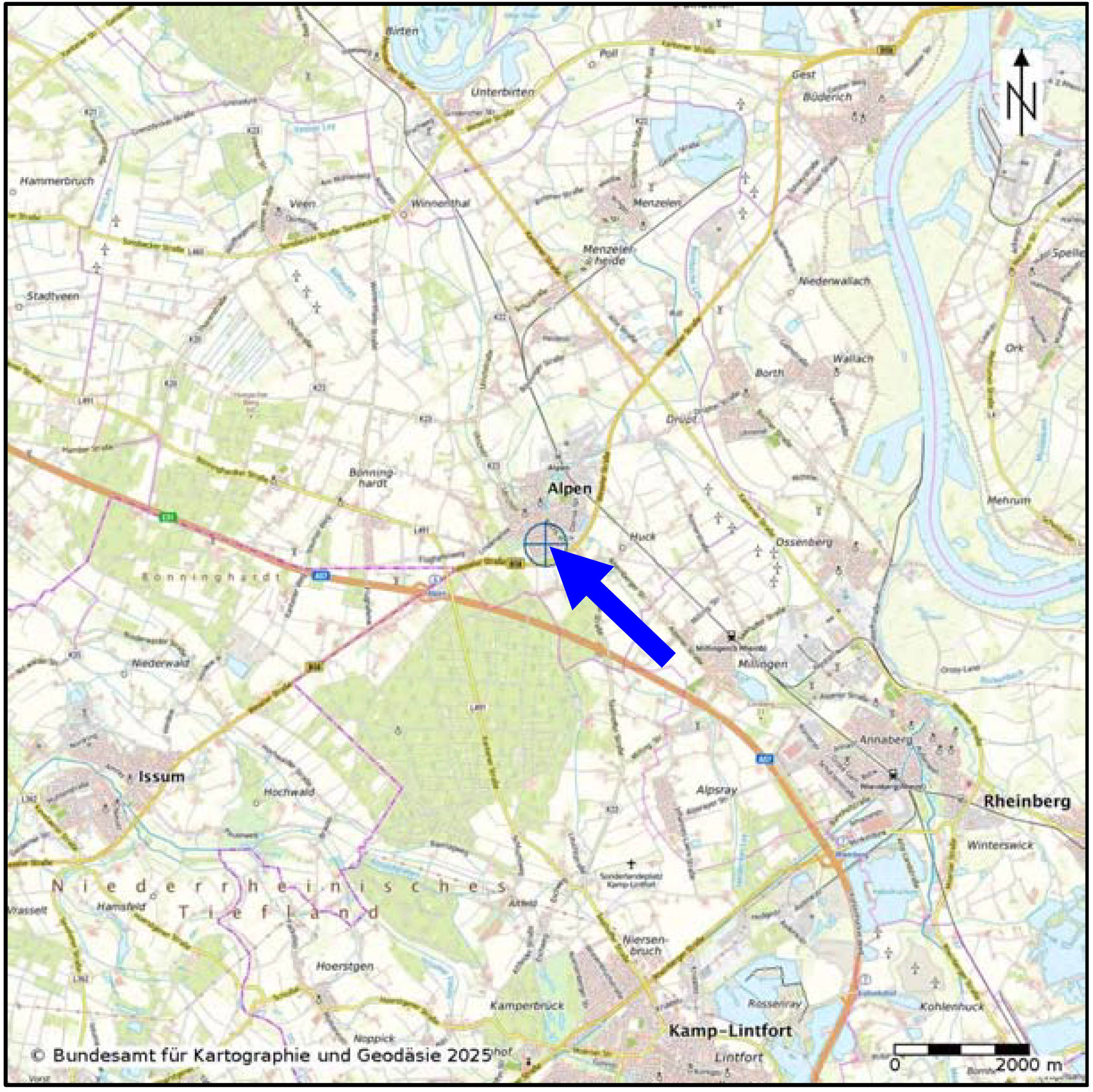 nordrheinwestpfalen 0003 K 0033/2024 Am Cithert 60, 46519 Alpen 25