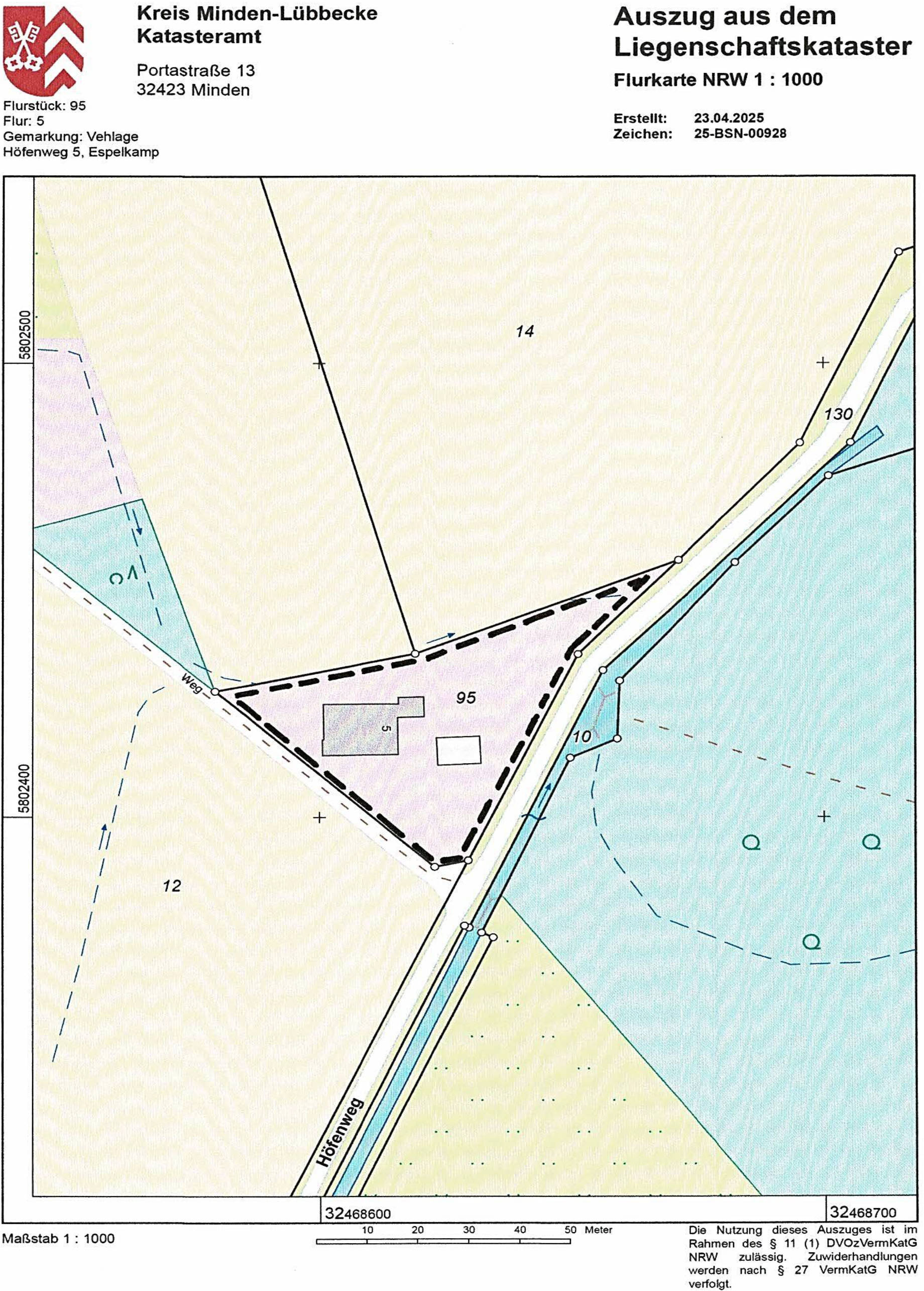 Freistehendes Einfamilienhaus -ehemaliges Heuerlingshaus - mit nicht ausgebautem Dachgeschoss sowie mit Schuppengebäude in Höfenweg 5, 32339 Espelkamp, Vehlage - Bild 4