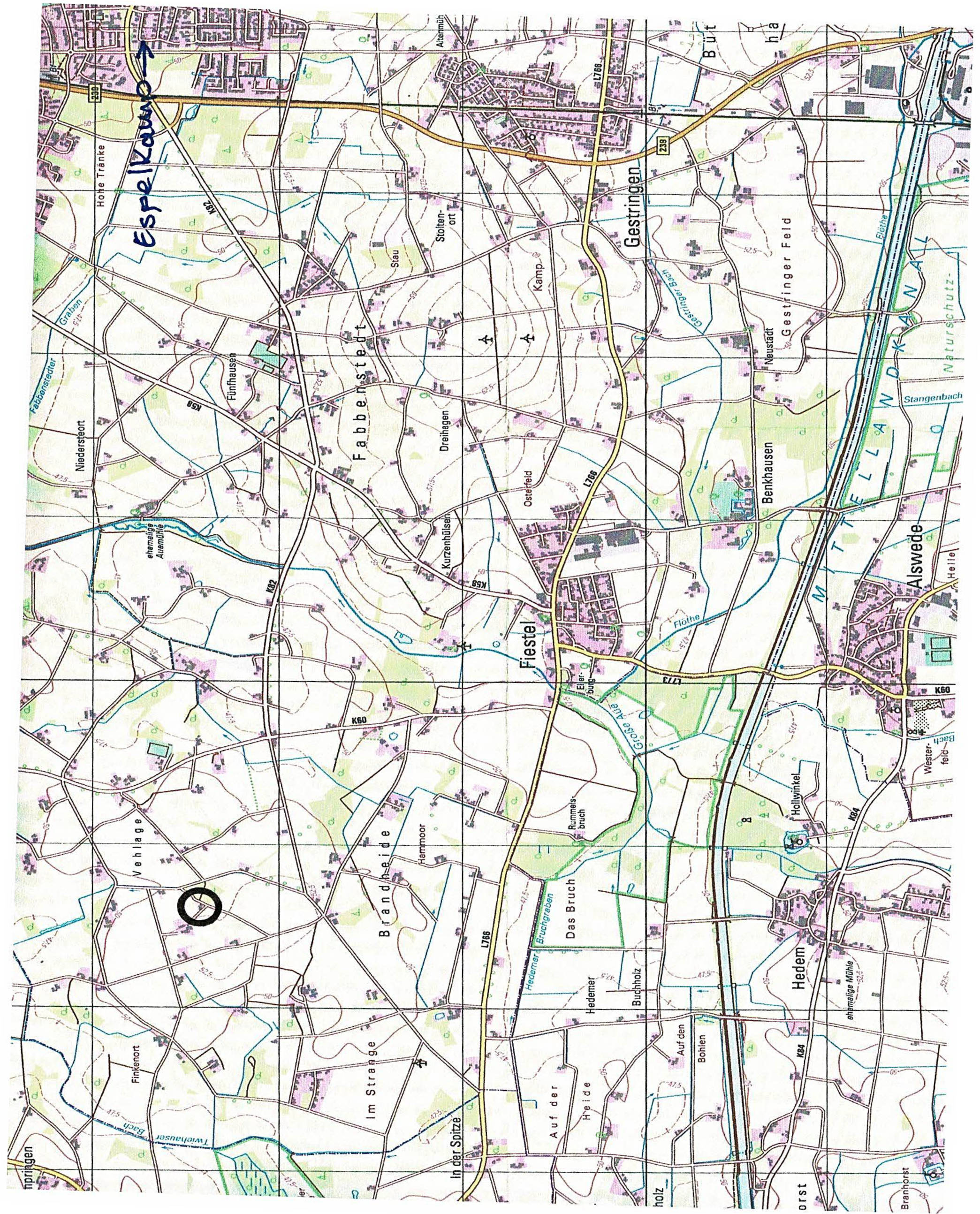 Freistehendes Einfamilienhaus -ehemaliges Heuerlingshaus - mit nicht ausgebautem Dachgeschoss sowie mit Schuppengebäude in Höfenweg 5, 32339 Espelkamp, Vehlage - Bild 3